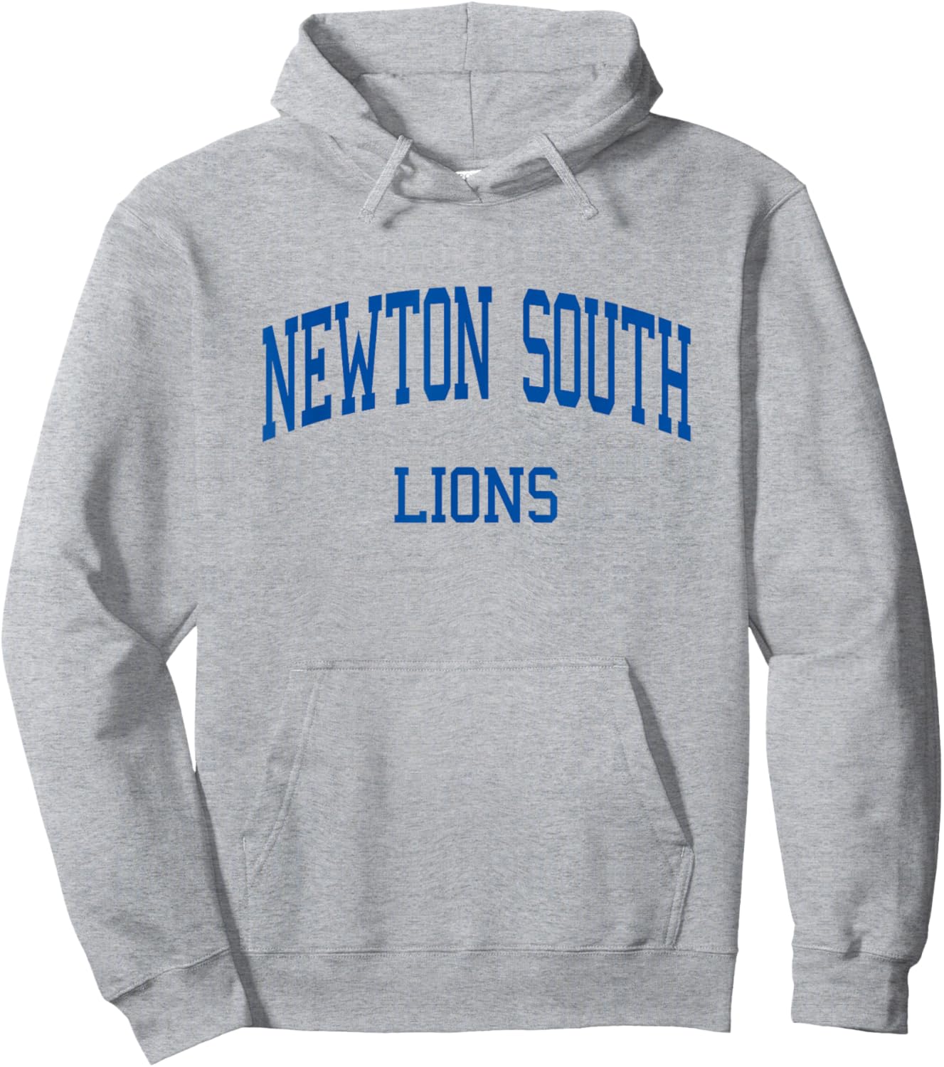 Newton South High School HS Newton Centre MA Retro Hoodie - Hoodie | Ash