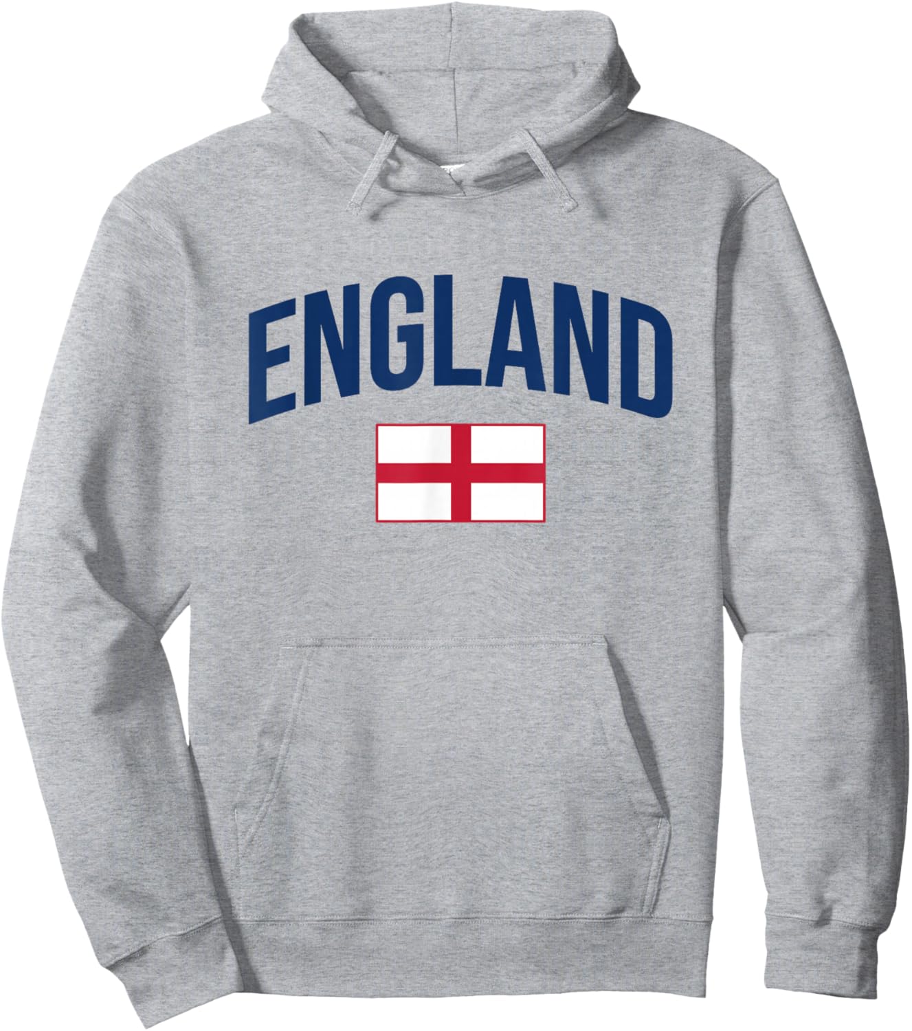 England - Flag of England - Throwback Design Hoodie - Hoodie | Ash