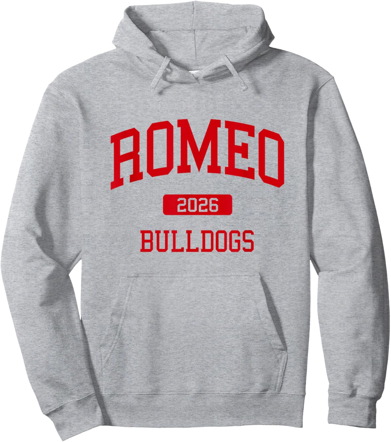 Romeo High School Class of 2026 Washington MI Hoodie - Hoodie | Ash