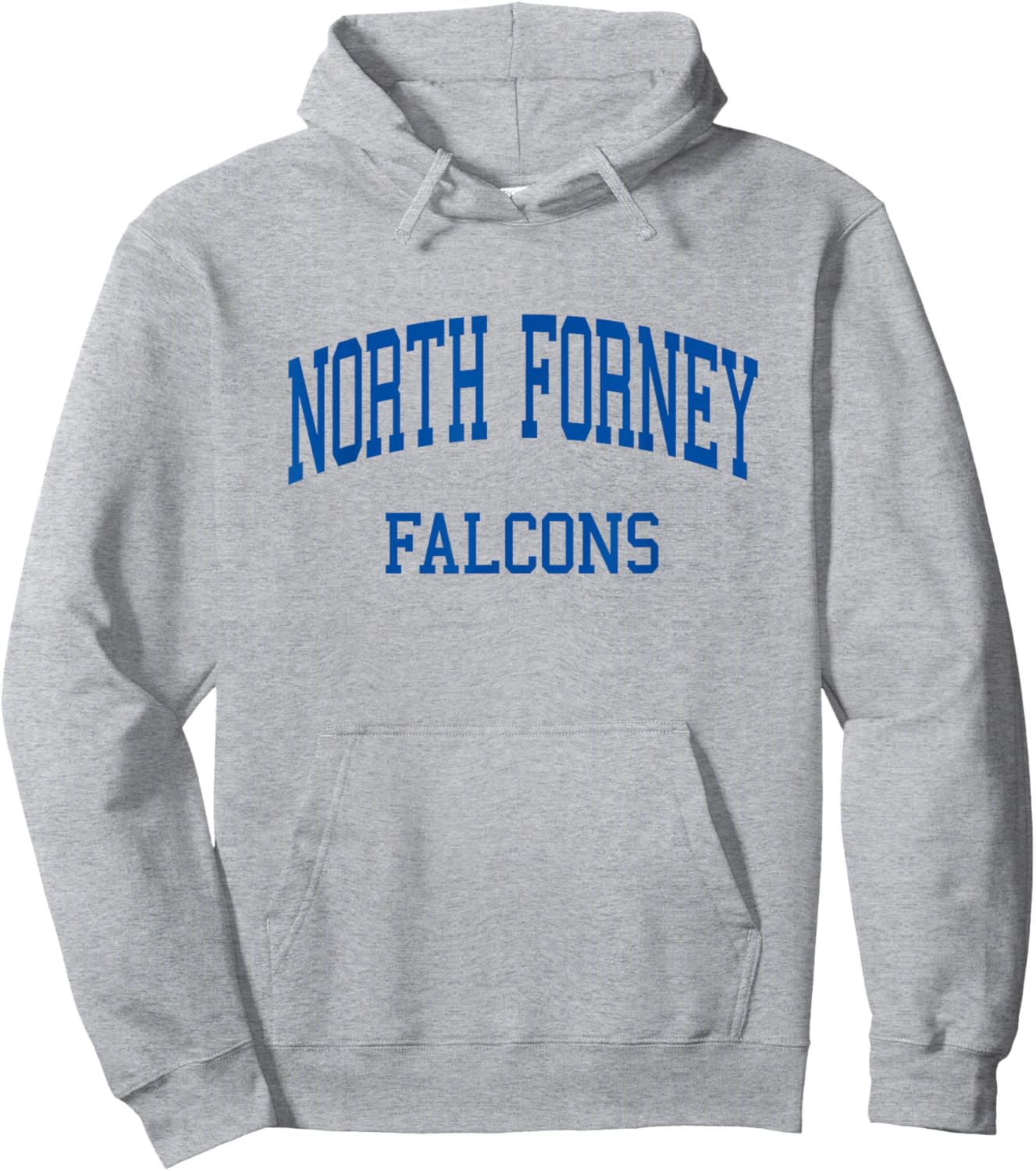 North Forney High School HS Forney TX Retro Hoodie - Hoodie | Ash
