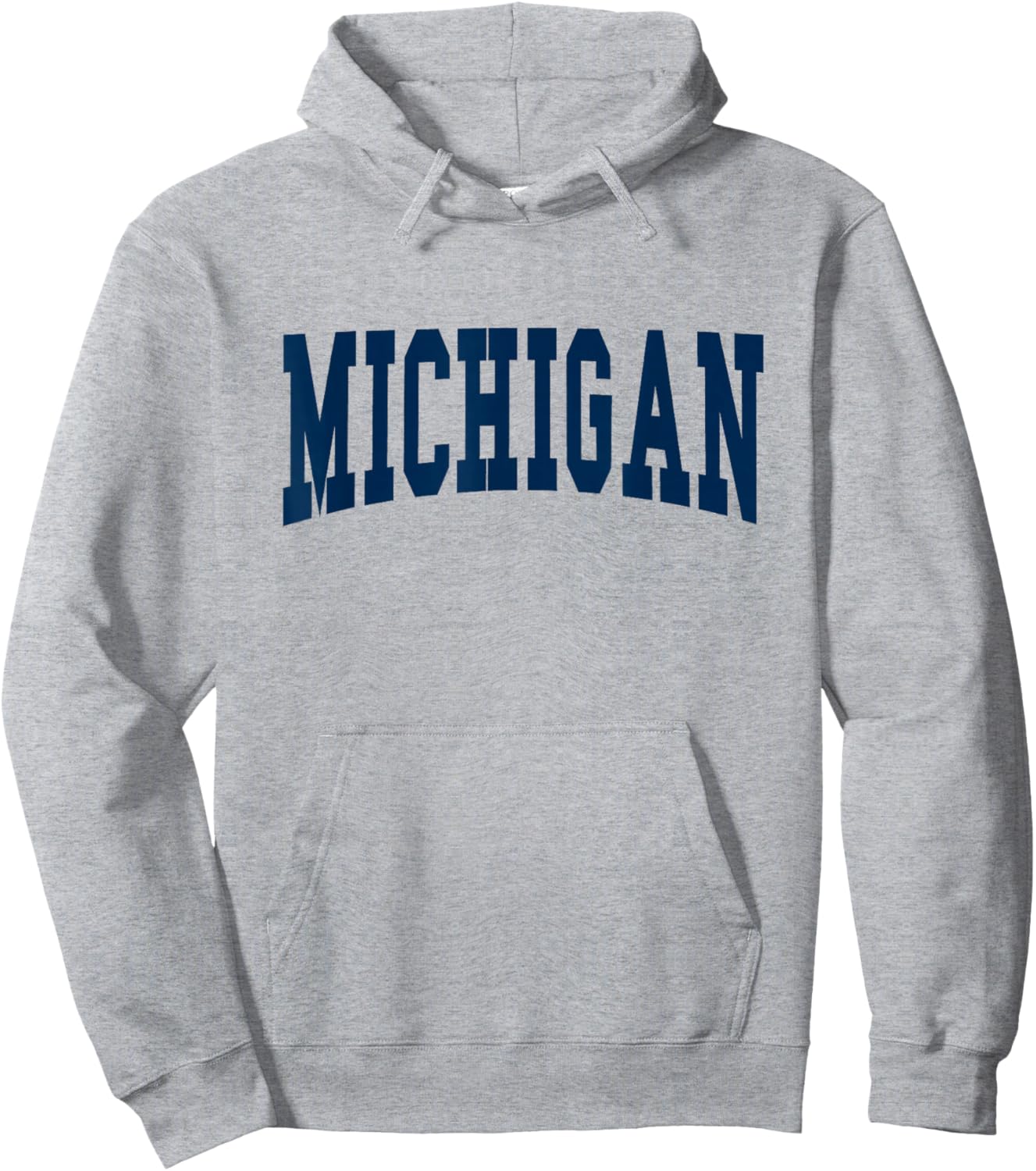 MICHIGAN - Throwback Design - Classic Hoodie - Hoodie | Ash
