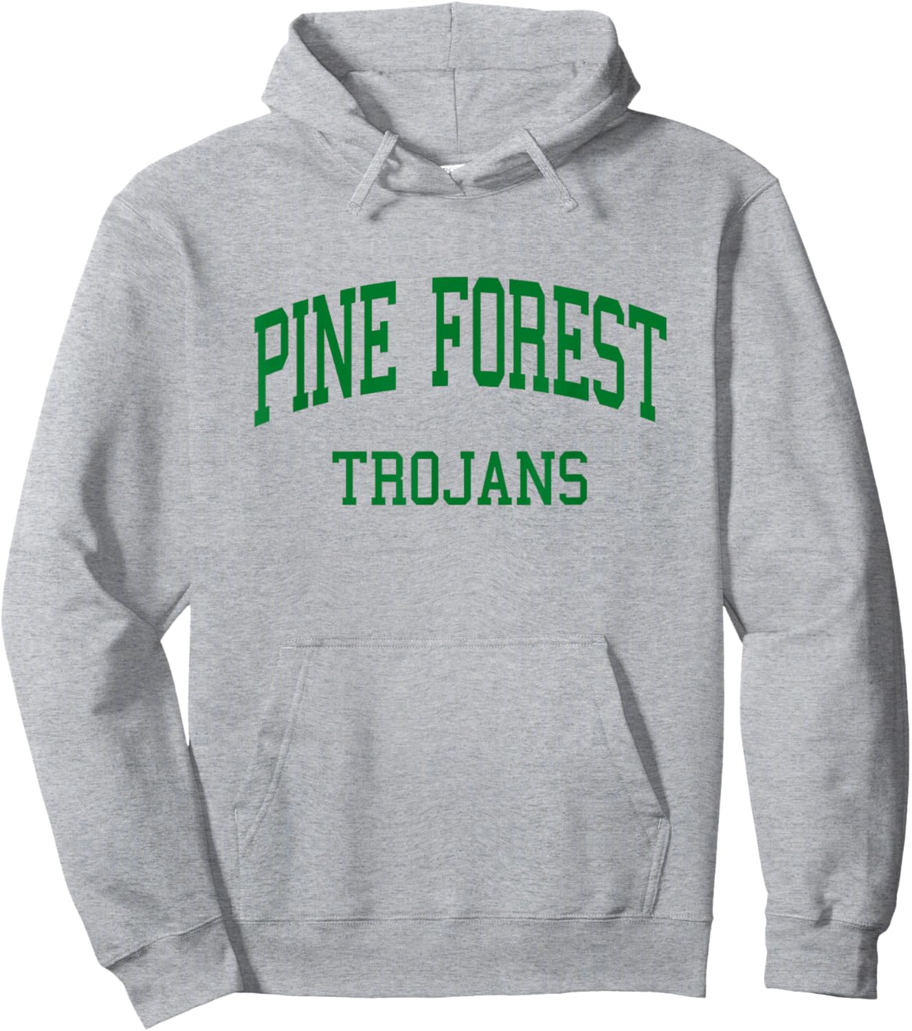 Pine Forest High School HS Fayetteville NC Retro Hoodie - Hoodie | Ash