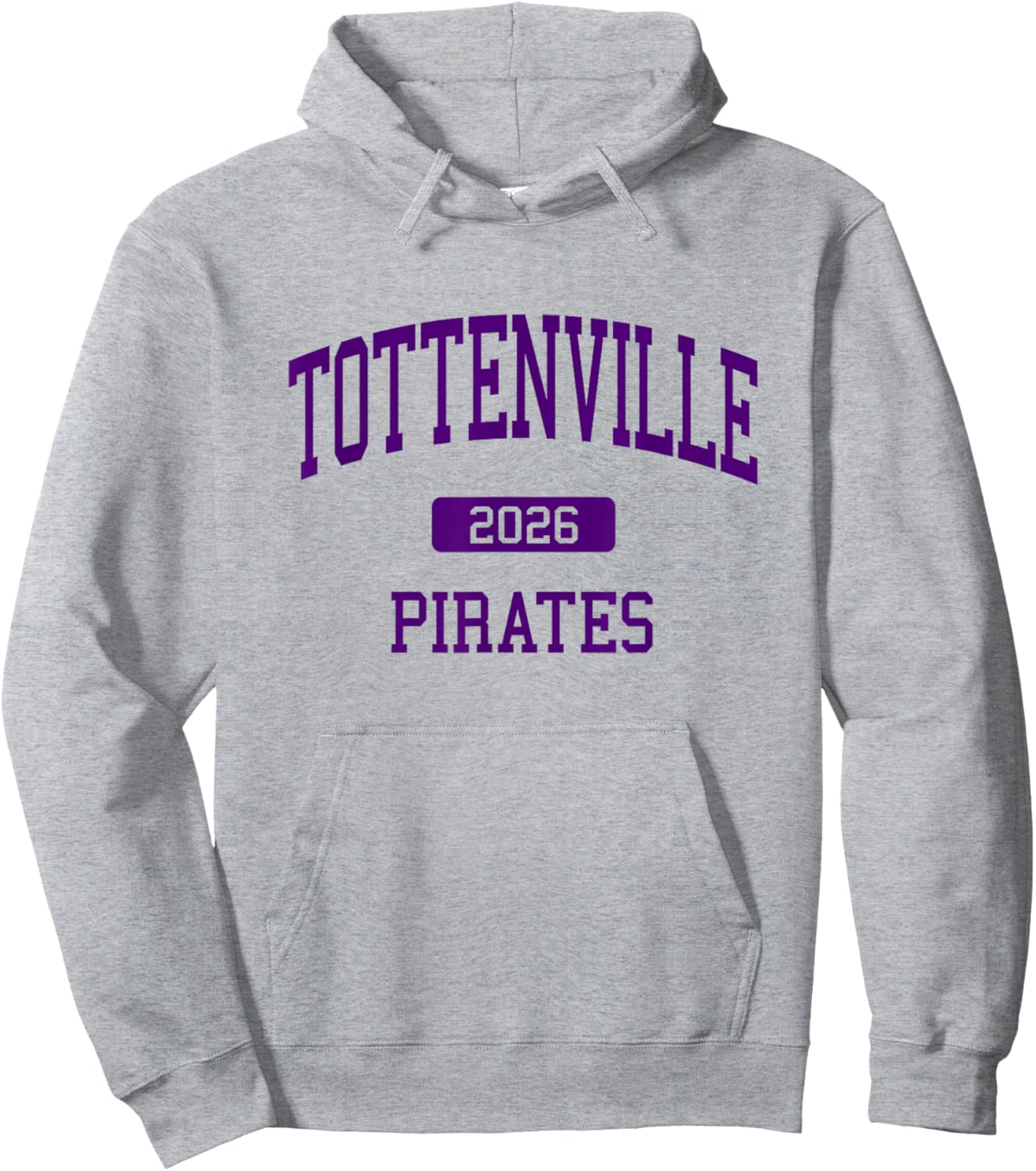 Tottenville High School Class of 2026 Staten Island NY Hoodie - Hoodie | Ash