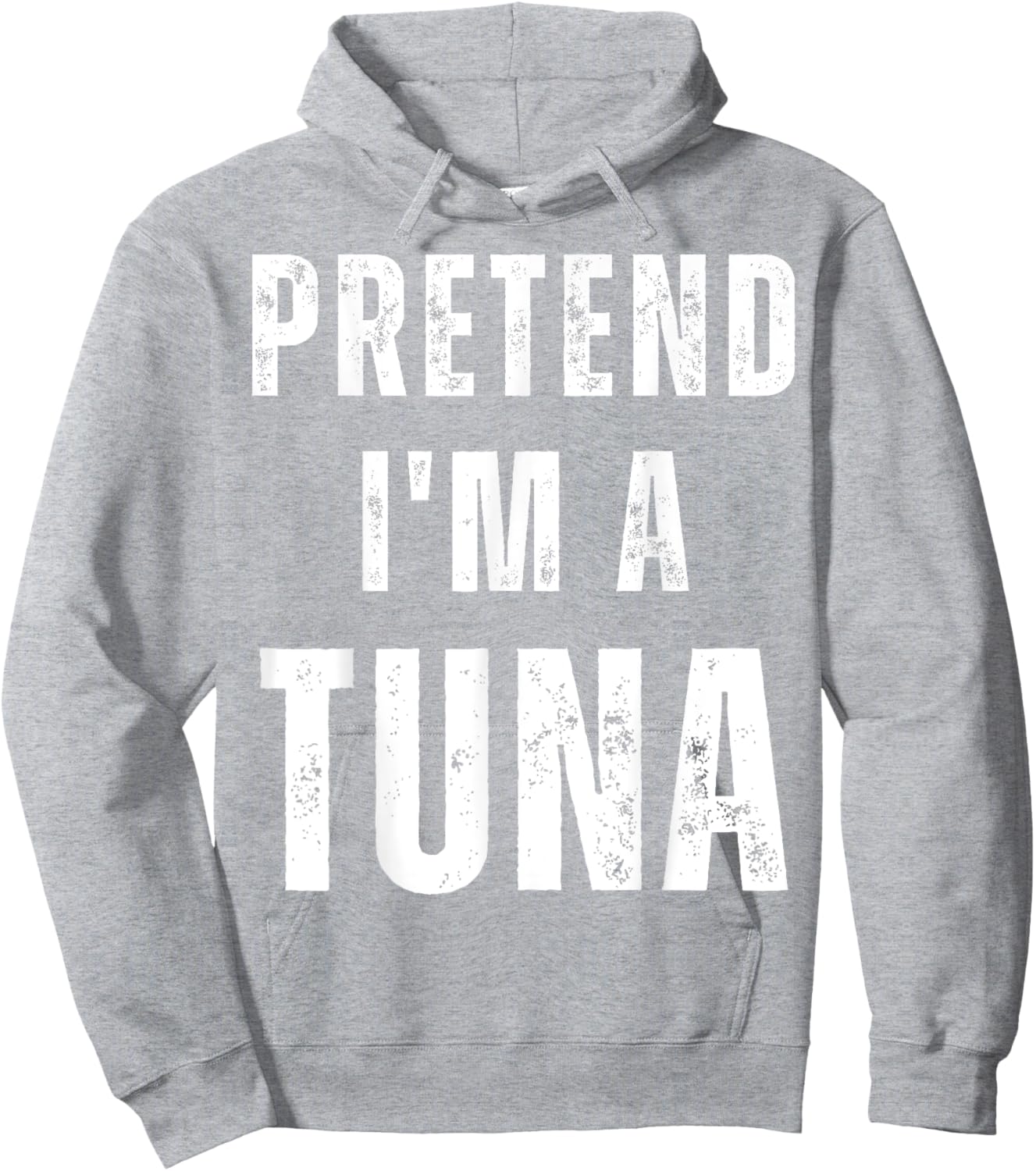 Pretend I'm a Tuna Matching Costume Funny Halloween Hoodie - Hoodie | Ash