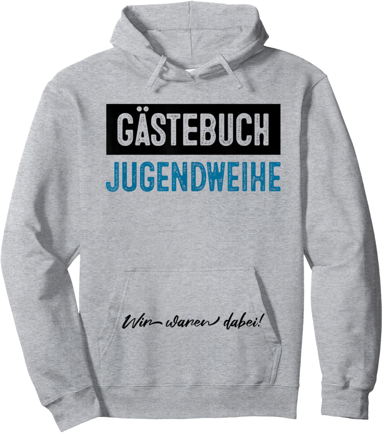 Youth Consecration Guest Book , black, S Hoodie - Hoodie | Ash
