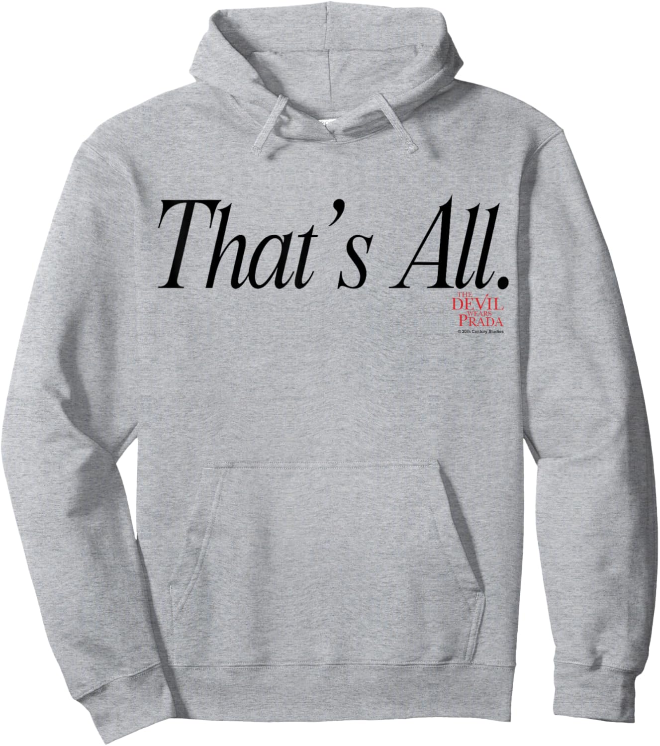 The Devil Wears Prada That's All. Script Hoodie - Hoodie | Ash
