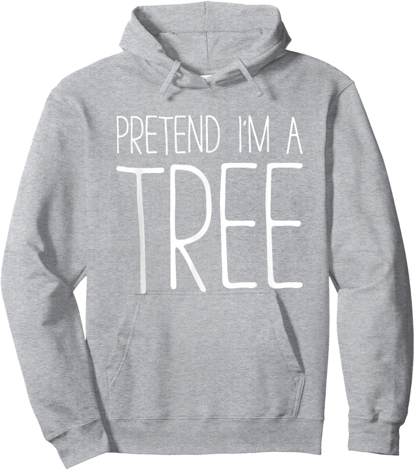 Pretend I'm A Tree Shirt Adult Kids Men Women Costume Hoodie - Hoodie | Ash