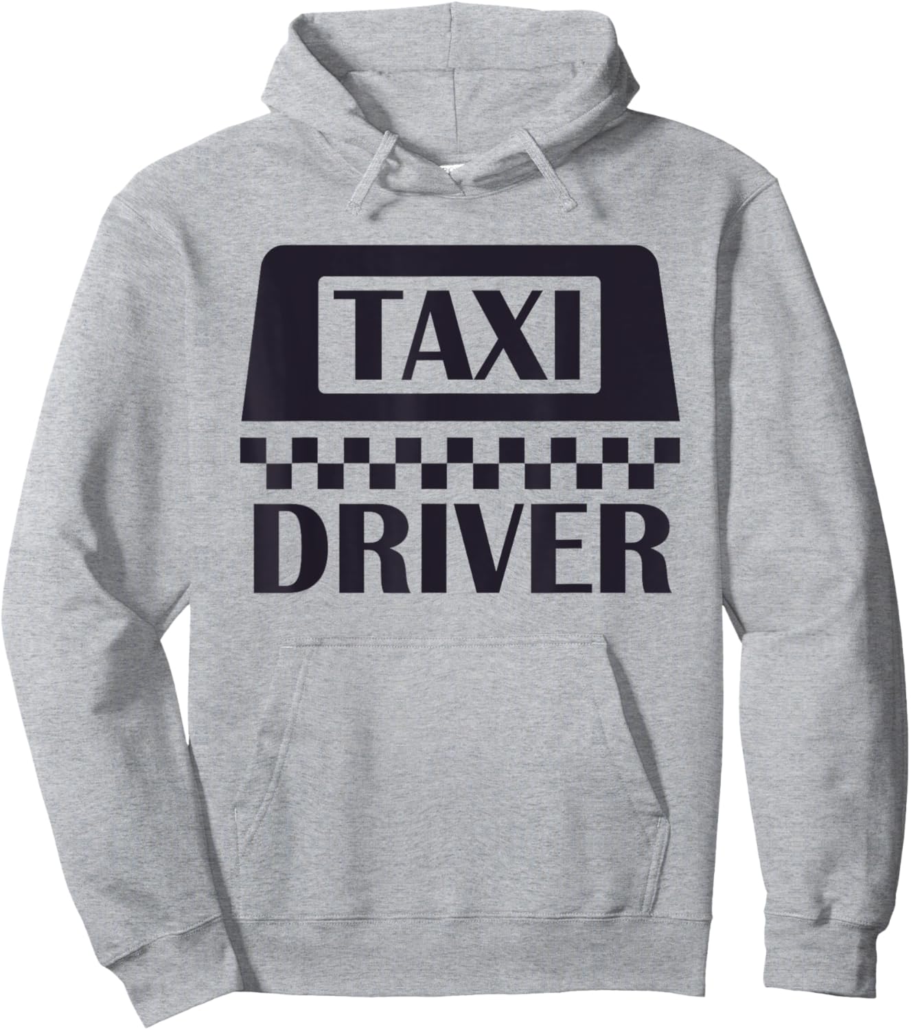 Yellow Taxi Costume Halloween Funny Taxi Driver Men Driving Hoodie - Hoodie | Ash