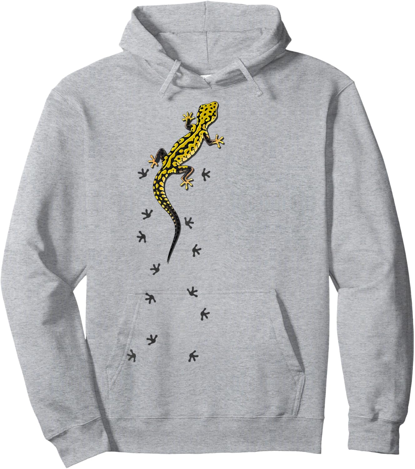 Cute Lizard Reptile Leopard Gecko Gifts Women Kid Hoodie - Hoodie | Ash