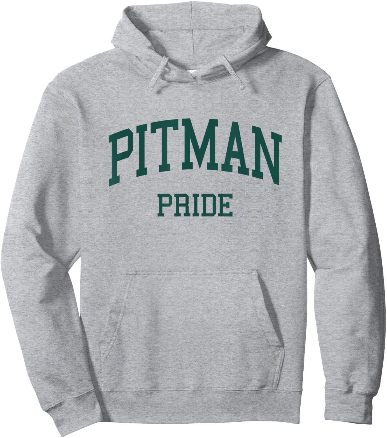 Pitman High School HS Turlock CA Retro Hoodie - Hoodie | Ash