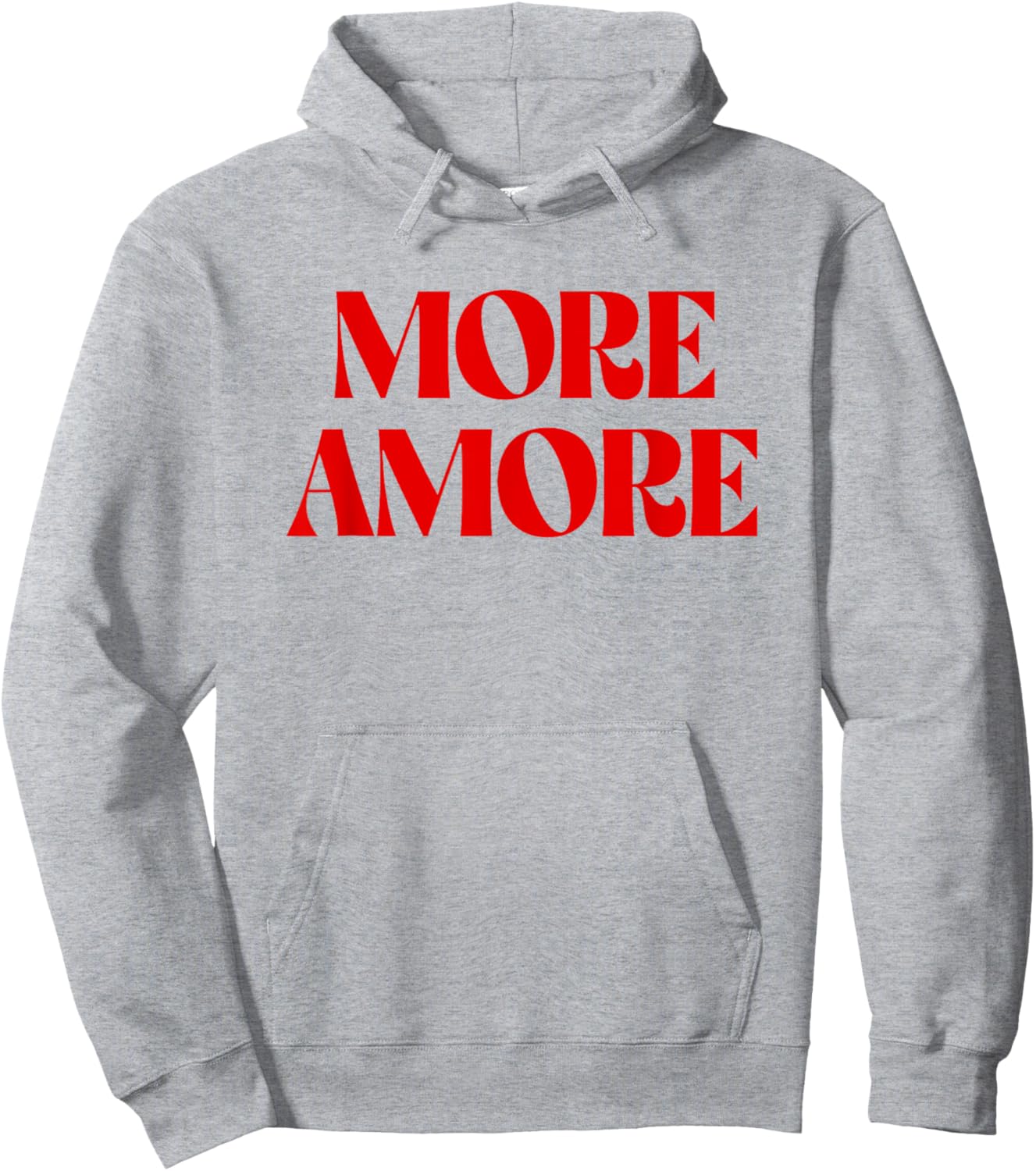 More Amore X Mehr Liebe Selflove Selbstliebe Liebe Italia Hoodie - Hoodie | Ash