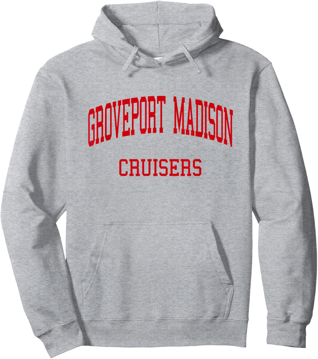Groveport Madison High School HS Groveport OH Retro Hoodie - Hoodie | Ash