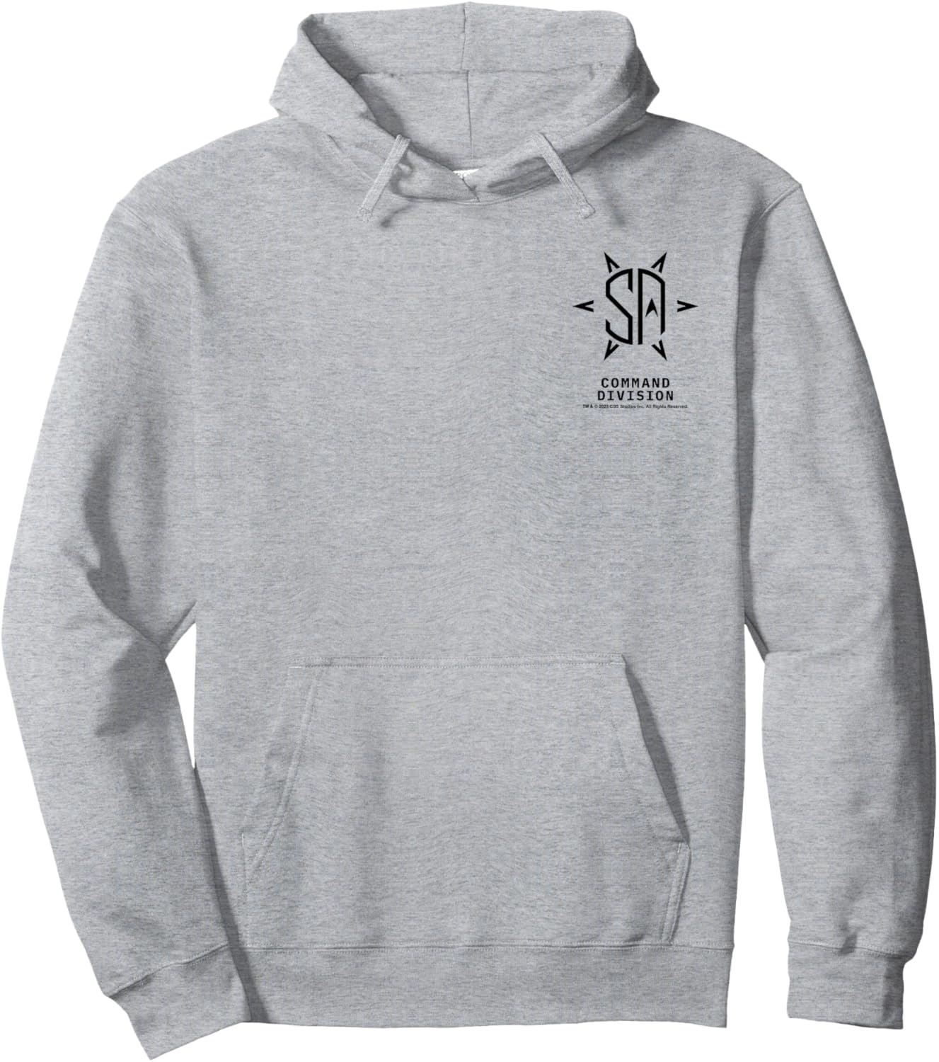 Star Trek Starfleet Academy Command Division Pocket Logo Hoodie - Hoodie | Ash