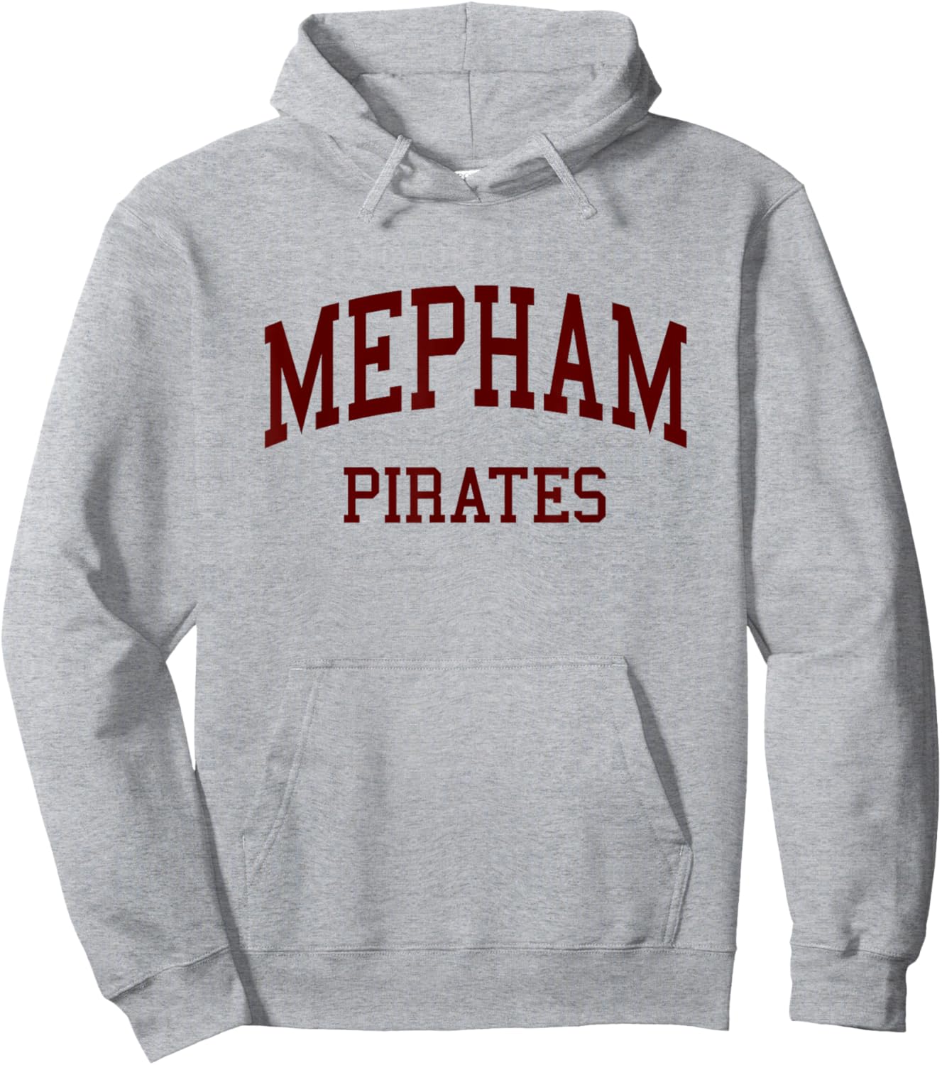 Mepham High School HS Bellmore NY Retro Hoodie - Hoodie | Ash