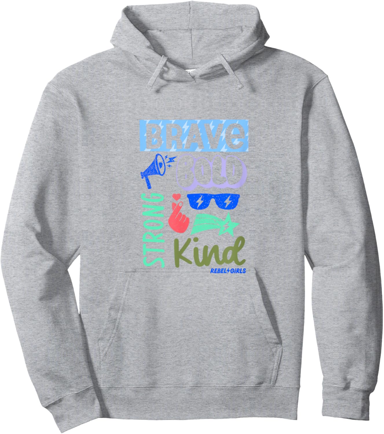 “Brave. Bold. Strong. Kind.” Hoodie - Hoodie | Ash