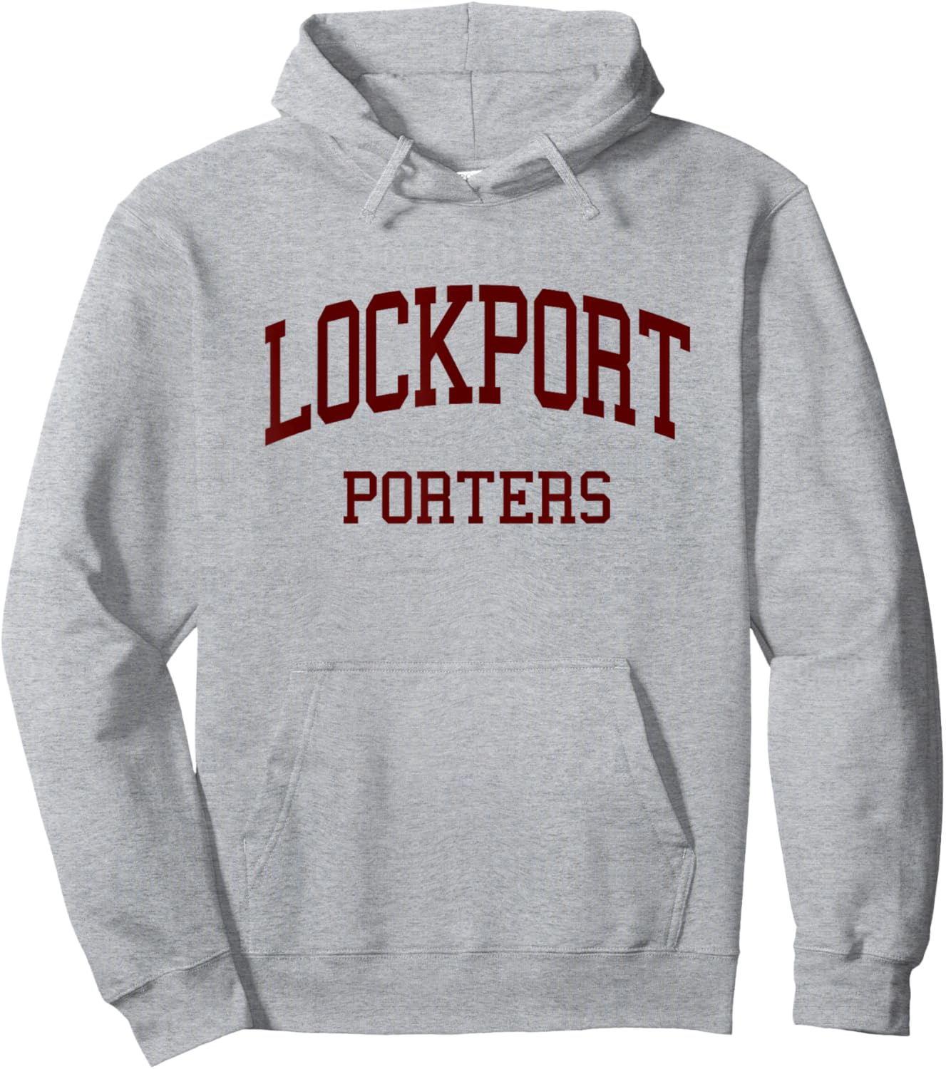 Lockport High School HS Lockport IL Retro Hoodie - Hoodie | Ash