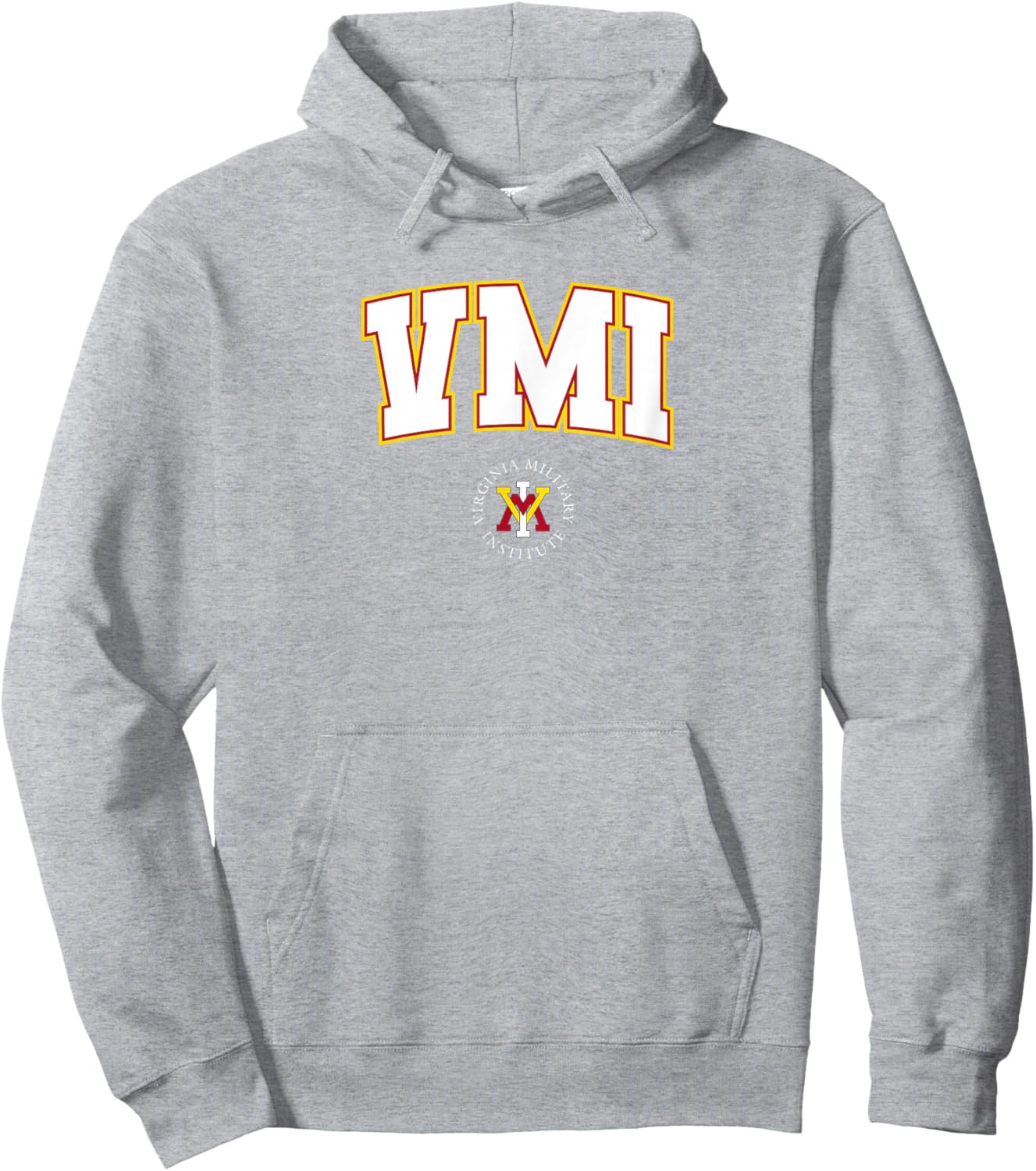Virginia Military Institute VMI Keydets Arch Logo Hoodie - Hoodie | Ash