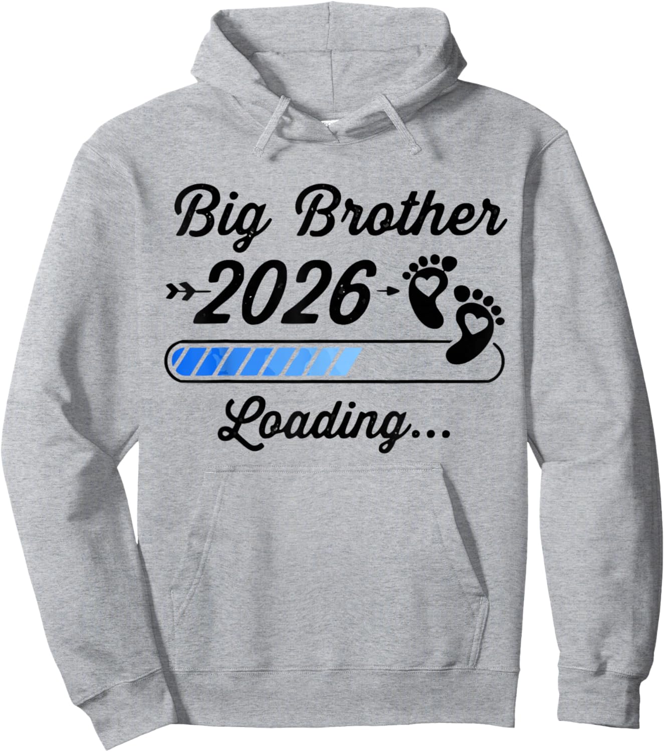 Big Brother 2026 Loading New Sibling Est 2026 zum ersten Mal groß Hoodie - Hoodie | Ash