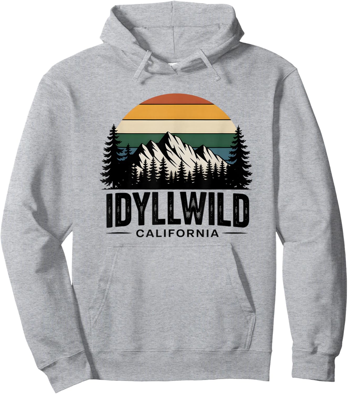 California Idyllwild Hoodie - Hoodie | Ash