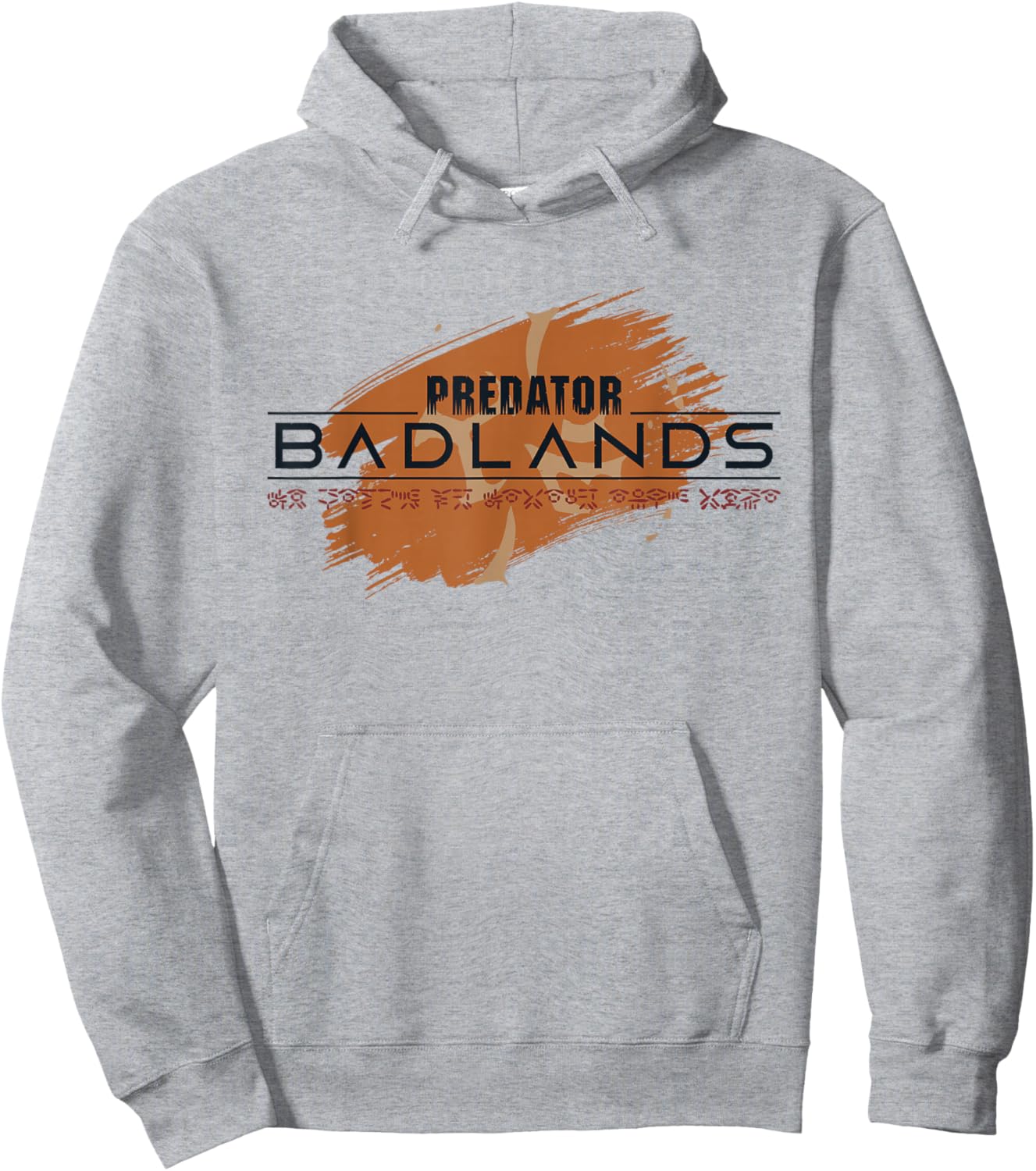 Predator: Badlands Yautja Symbol Graphic Hoodie - Hoodie | Ash