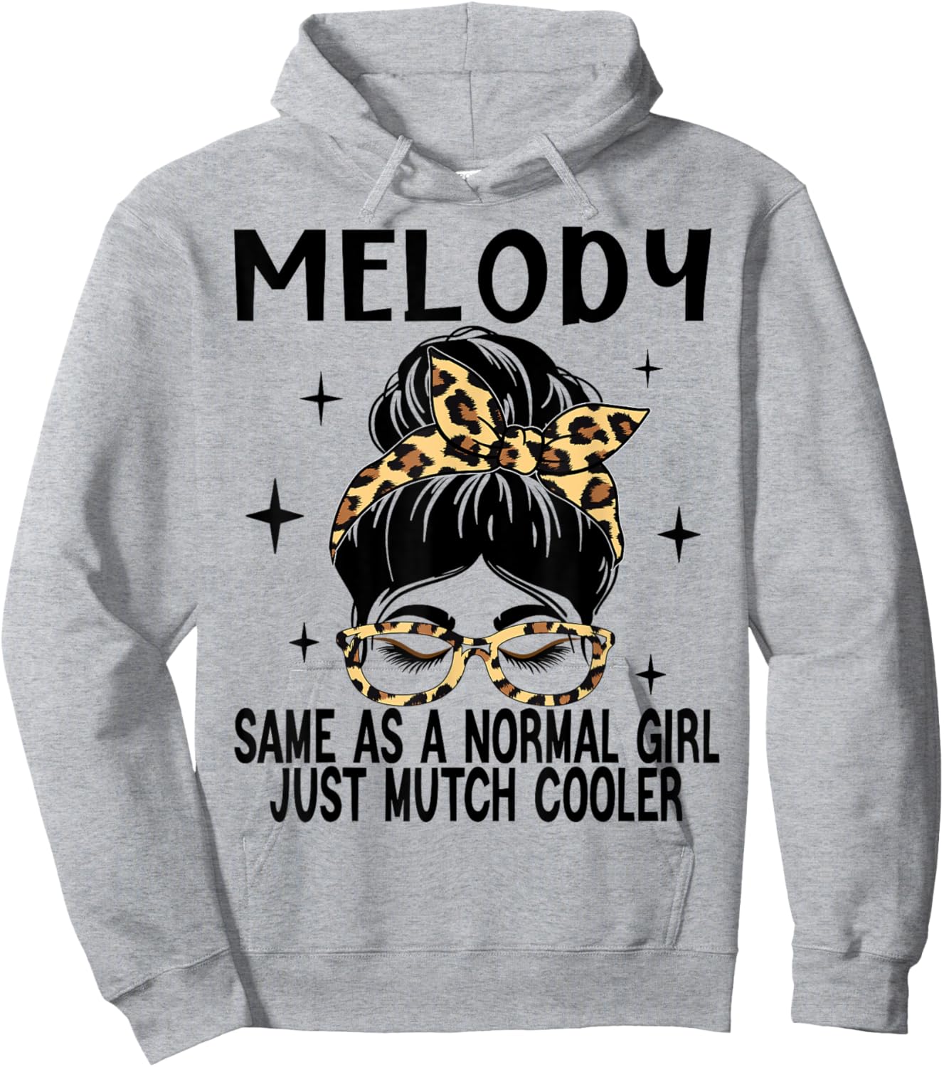 MELODY Costume Cute Definition Personalized Name MELODY Hoodie - Hoodie | Ash