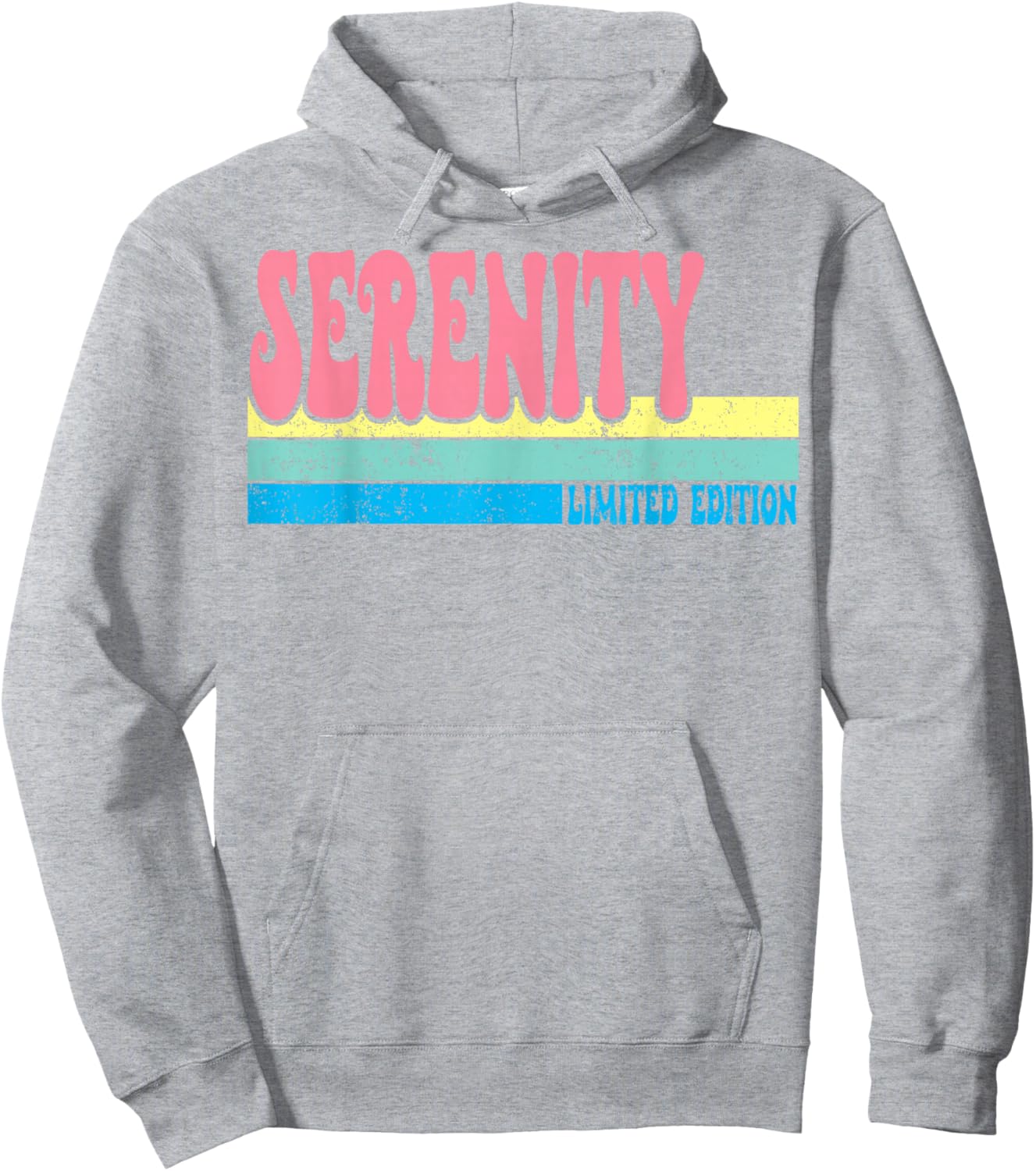 SERENITY Name Personalized Cute Idea Groovy Women SERENITY Hoodie - Hoodie | Ash