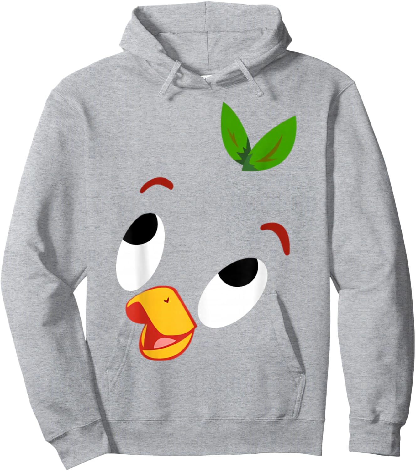 Little Orange Bird Costume for Adventure Trip Hoodie - Hoodie | Ash