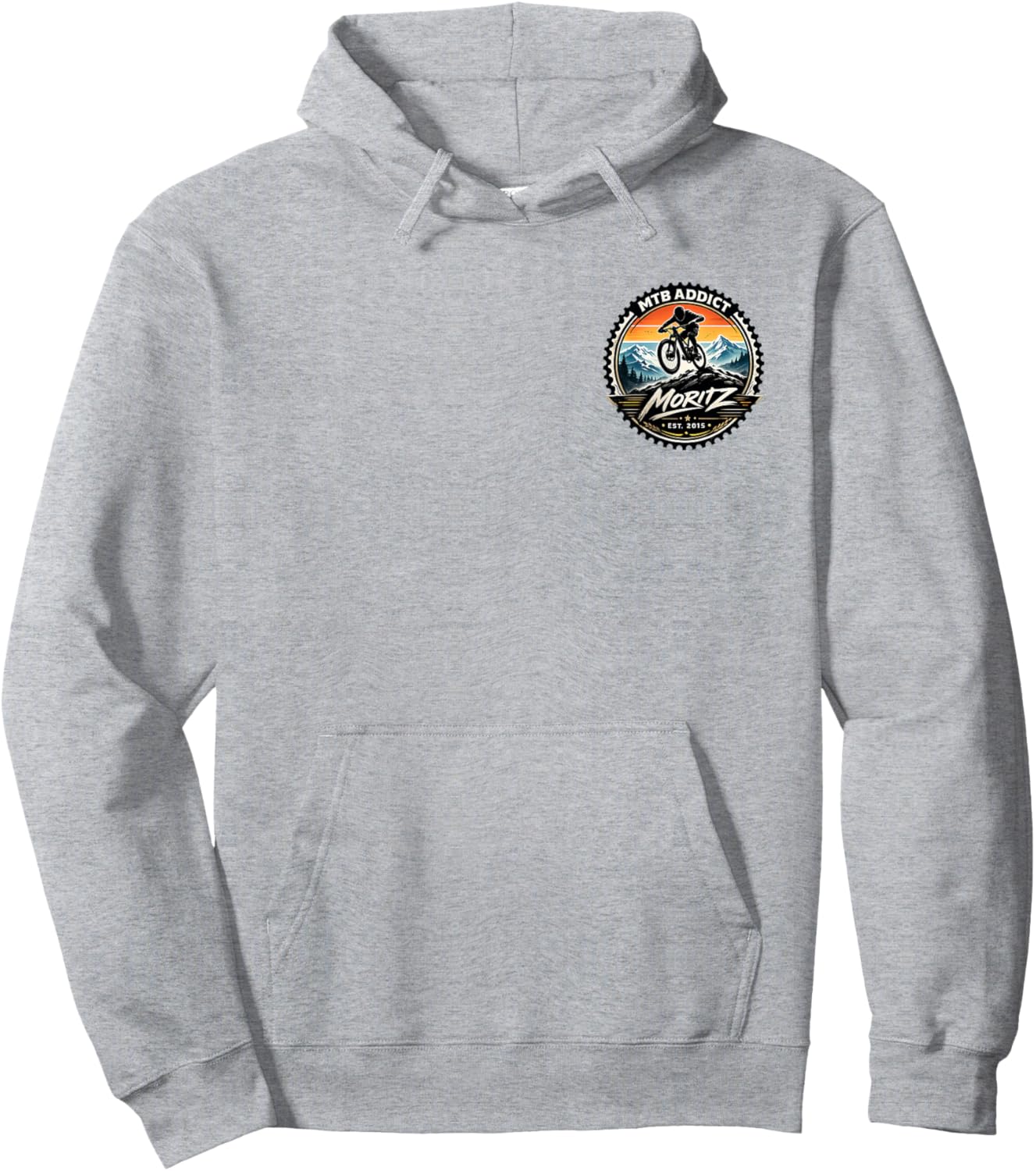 Moritz Downhill MTB Mountainbike Junge Hoodie - Hoodie | Ash
