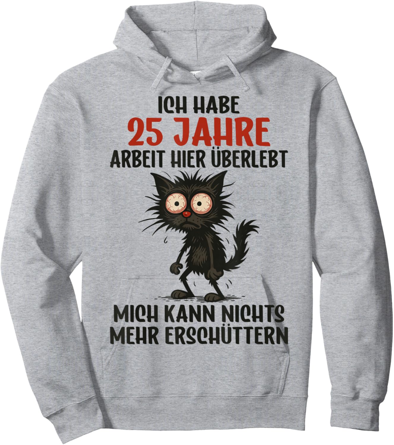 25 Jähriges Firmenjubiläum Dienstjubiläum 25 Jubiläum Arbeit Hoodie - Hoodie | Ash