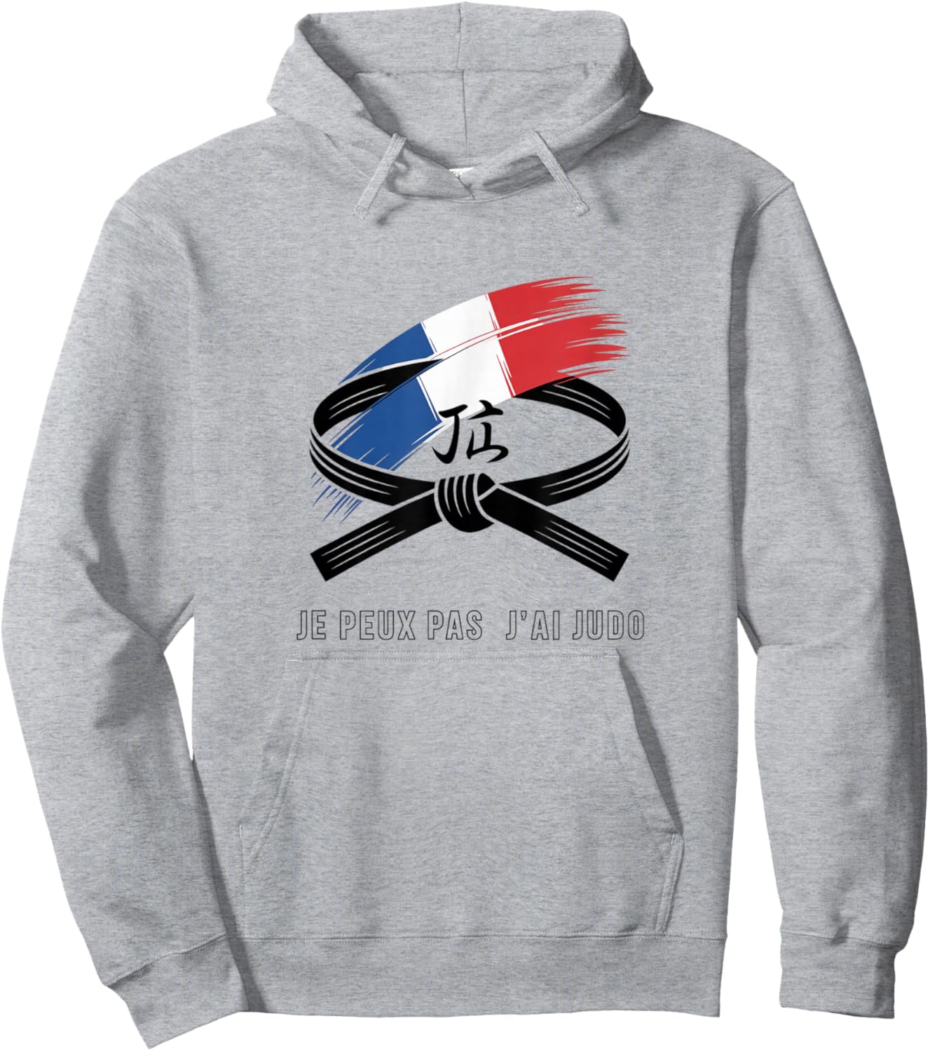Je Peux Pas J'AI Judo Humour Sport Martial Arts Judoka Hoodie - Hoodie | Ash