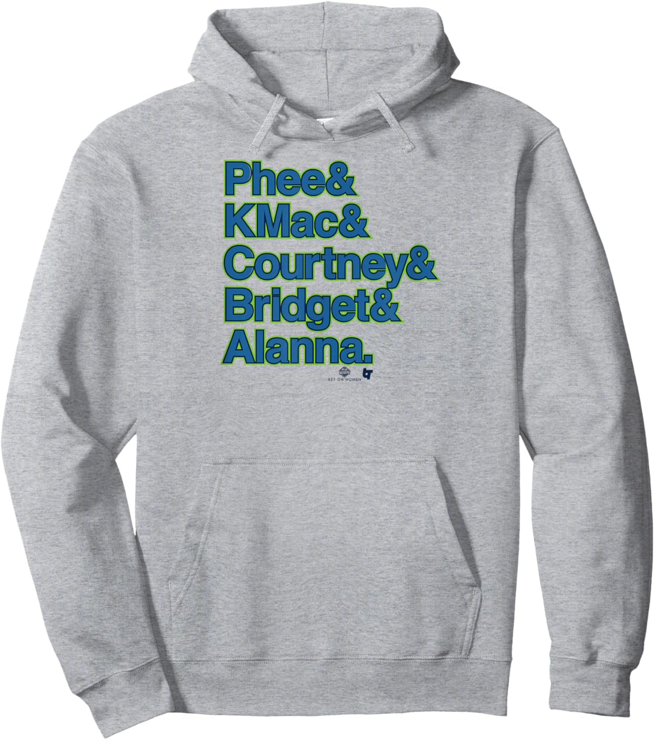 Ampersand Stars - Minnesota Women's Basketball Hoodie - Hoodie | Ash