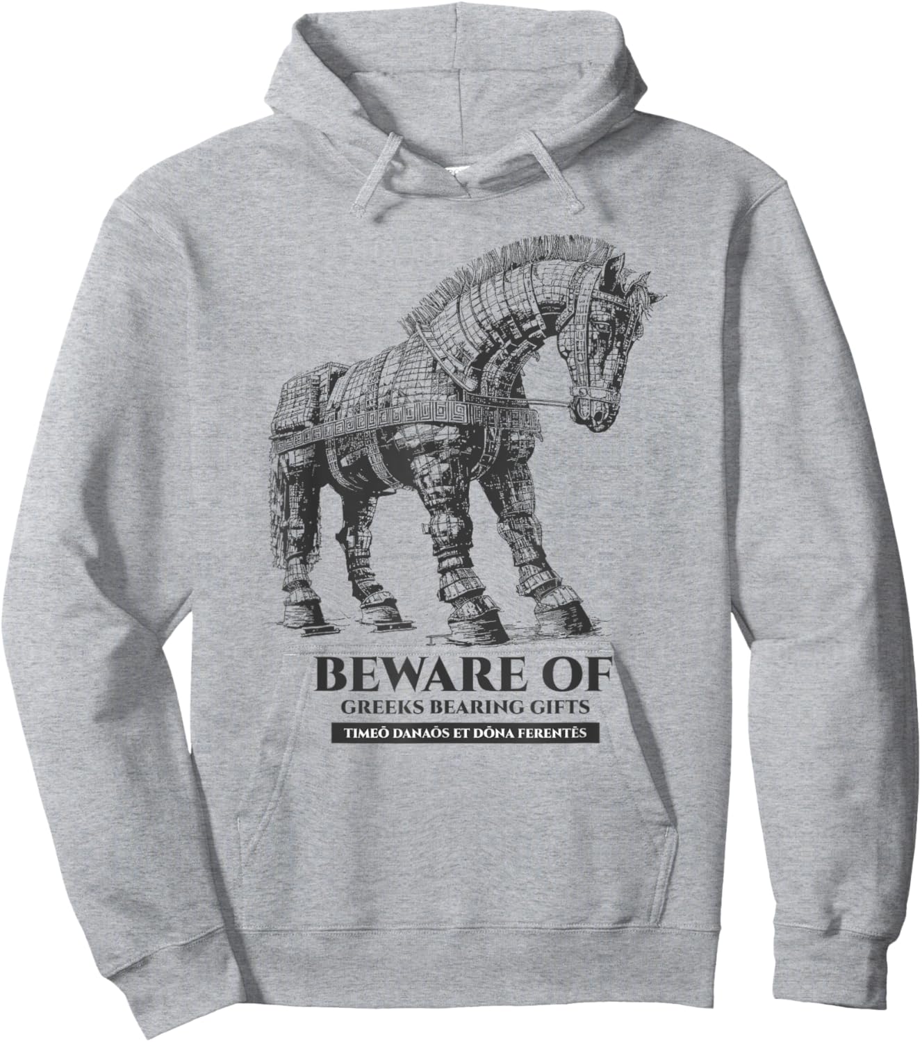 Chapter Keepers -Adults Greek Mythology - Grey, Small, Short Sleeve Hoodie - Hoodie | Ash