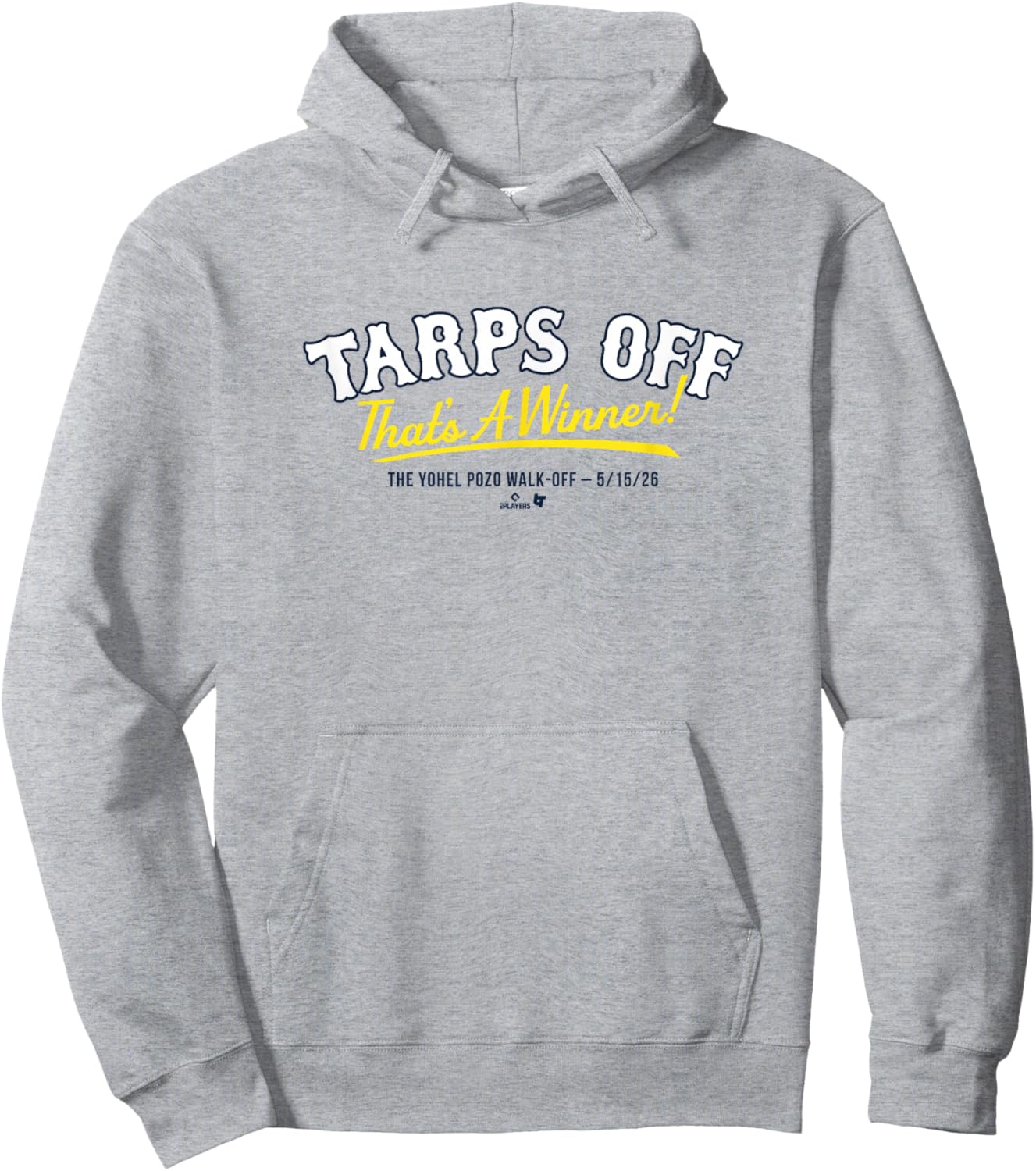 Yohel Pozo -The Tarps Off Walk-Off - St. Louis Baseball Hoodie - Hoodie | Ash