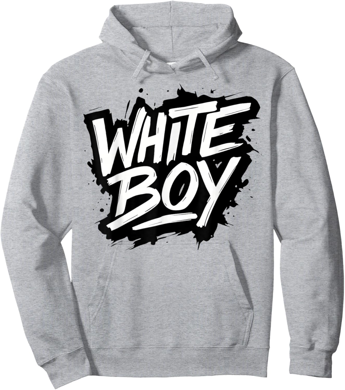 White Boy of The Year Boys Kids Funny Graphic Hoodie - Hoodie | Ash