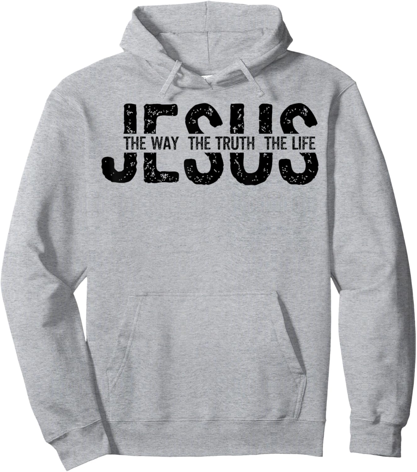Jésus Chrétien Croyant Religieux Foi Bible Verse Église Hoodie - Hoodie | Ash