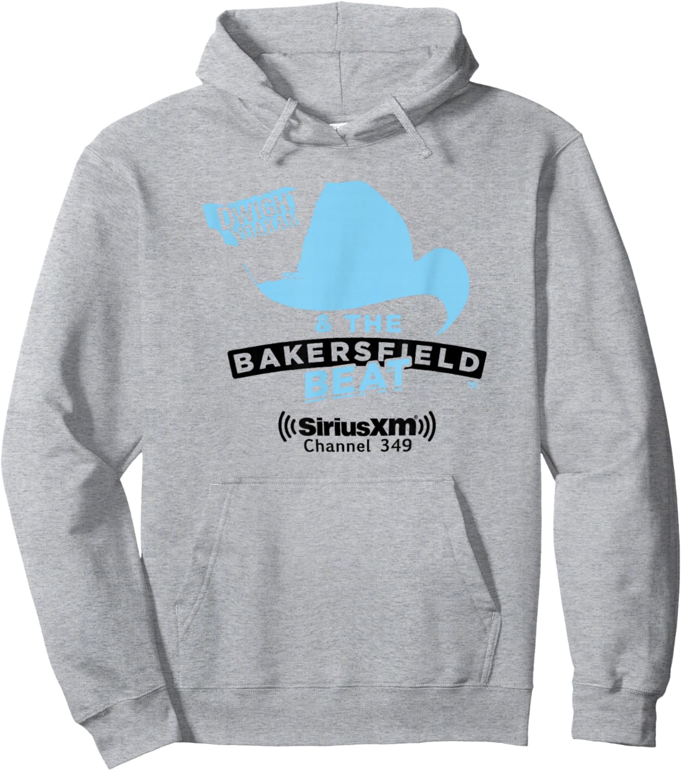 Dwight Yoakam Bakersfield Beat Hoodie - Hoodie | Ash