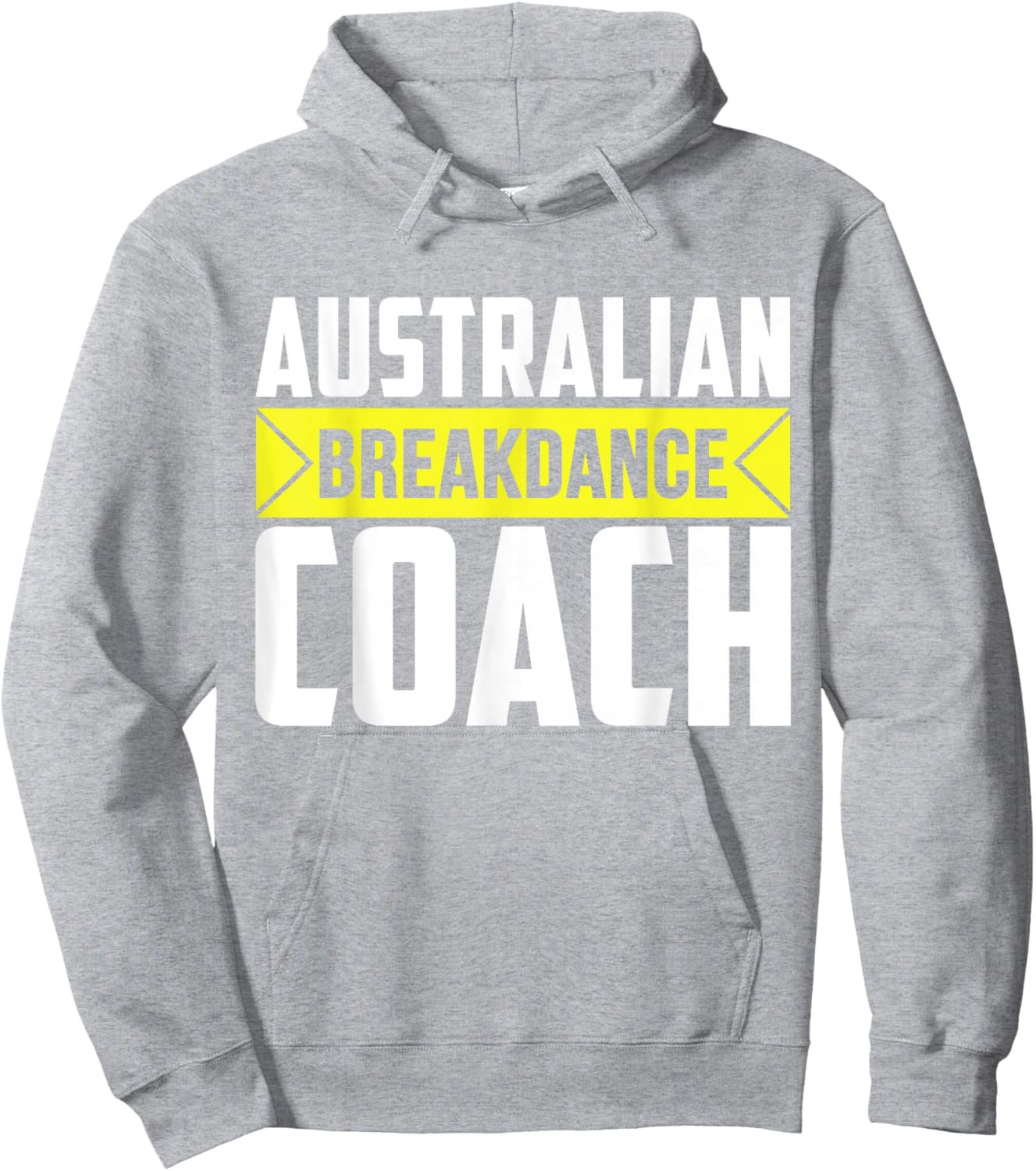 Australian Breakdancing Costume Coach Break Dancer Matching Hoodie - Hoodie | Ash