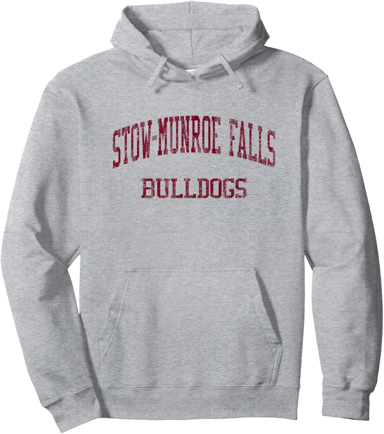 Stow-Munroe Falls High School HS Stow OH Vintage Sports Hoodie - Hoodie | Ash