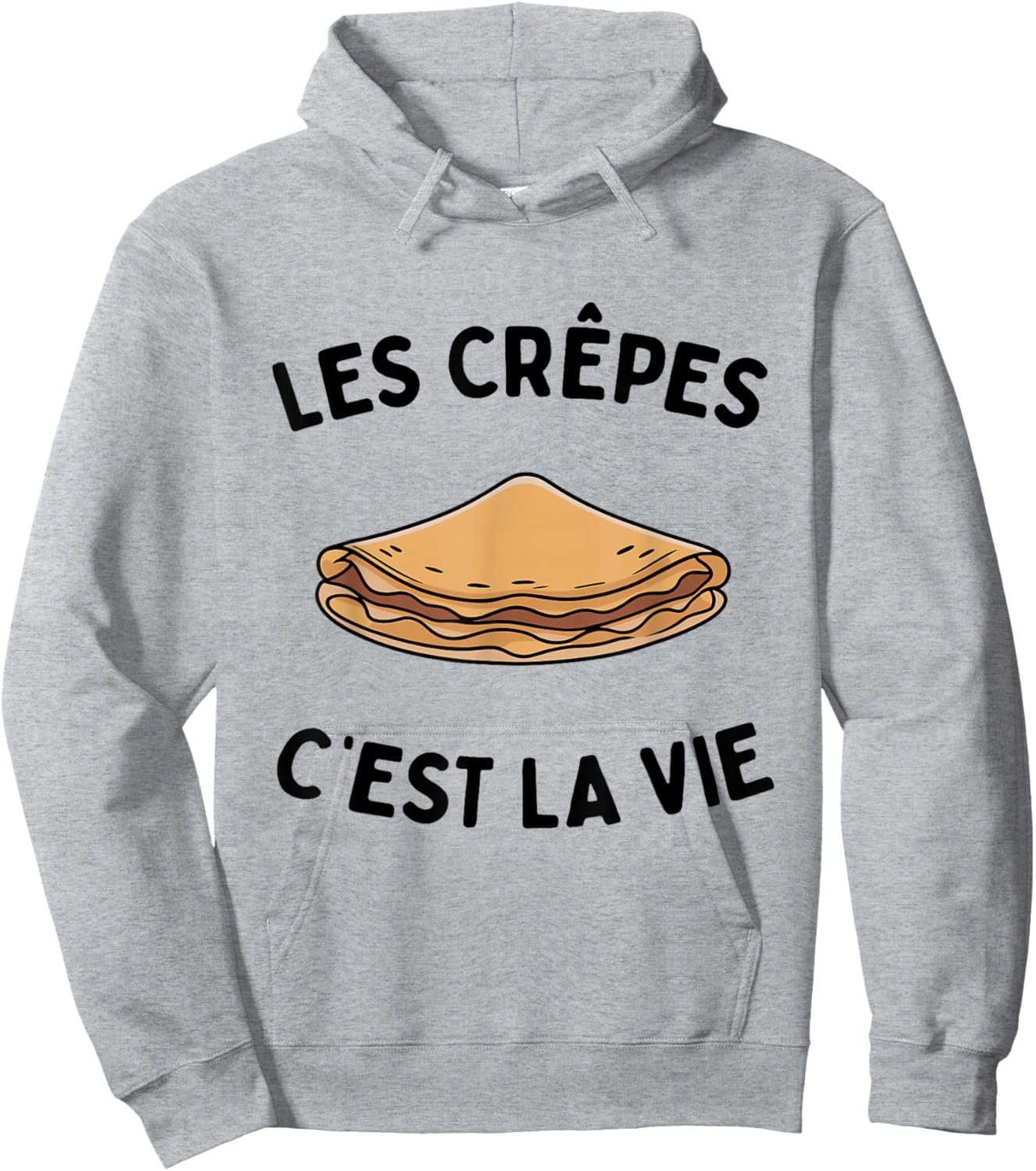 Les Crêpes C'est La Vie Funny Funny Kitchen Sweet Salty Hoodie - Hoodie | Ash