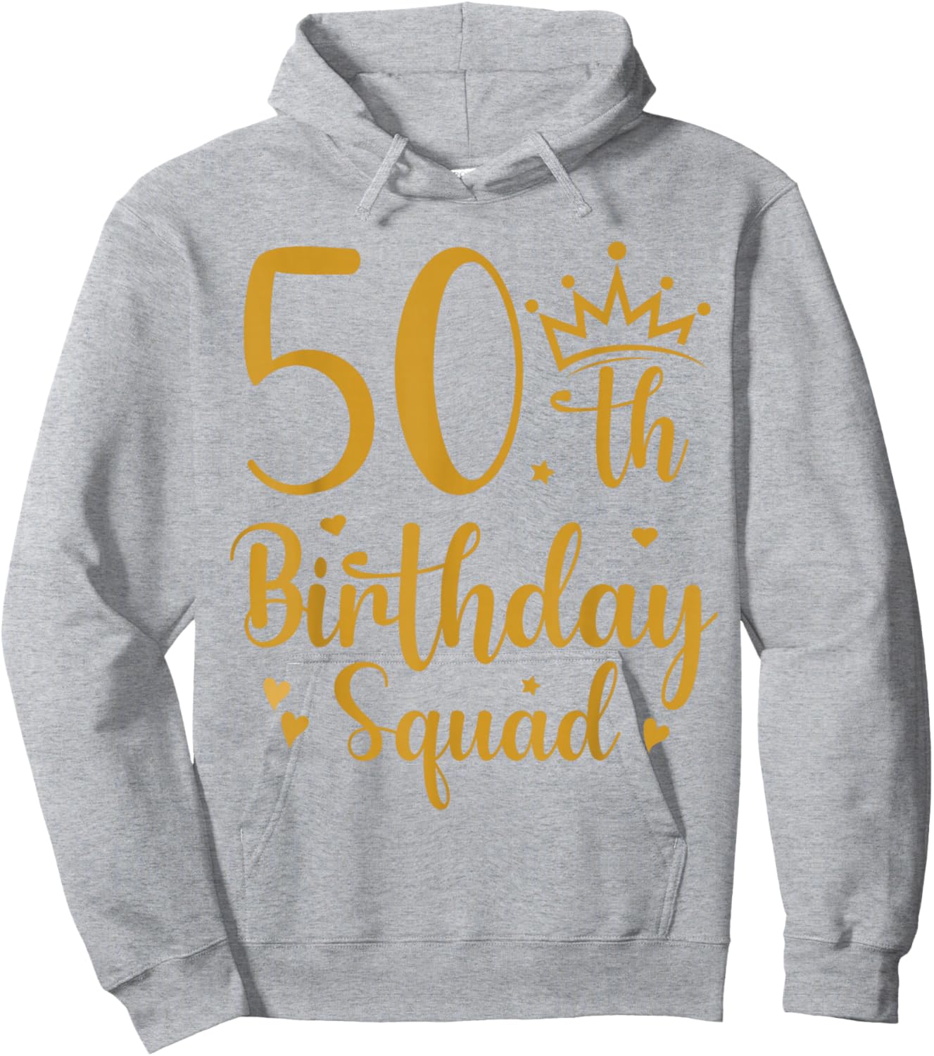 50th Birthday Squad 50 Years Old Birthday Party Group Women Hoodie - Hoodie | Ash