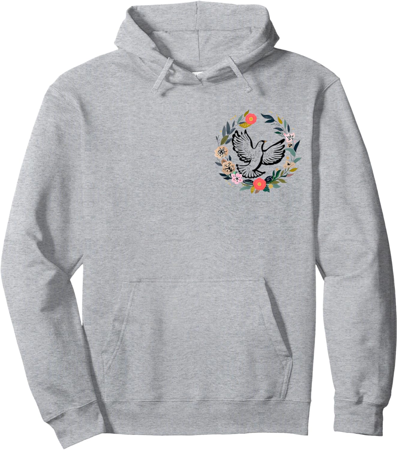 Romans 8:28 Christian Bible Verse Religious Faith Men Women Hoodie - Hoodie | Ash