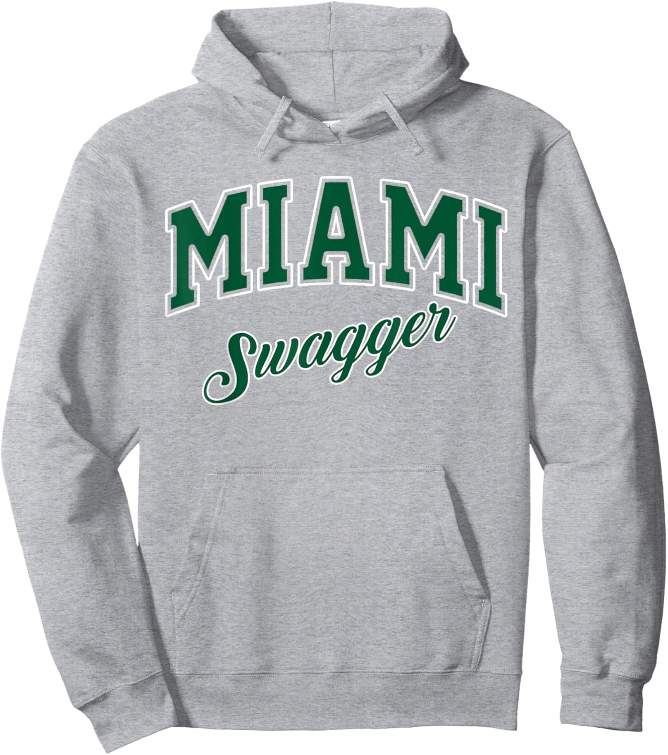 Miami Swagger Streetwear Edgy Bold Brash Miami Look Hoodie - Hoodie | Ash