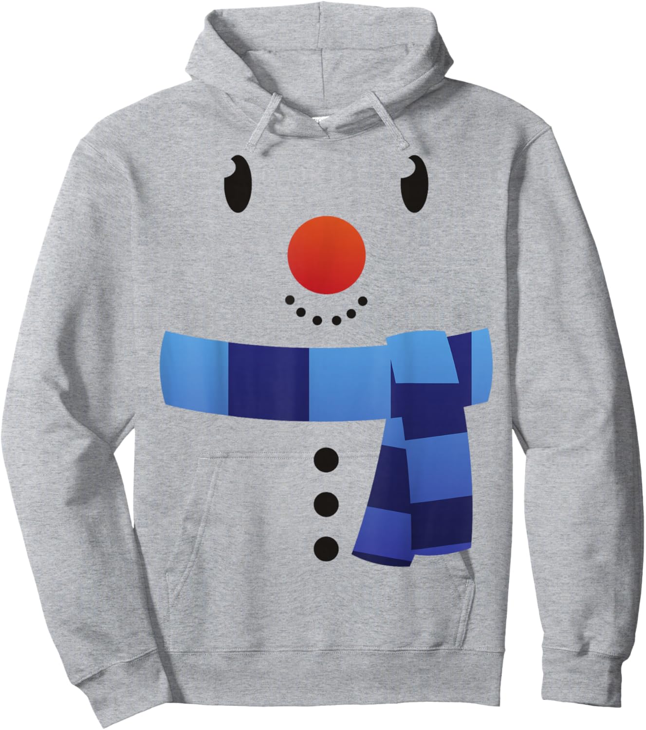 Snowman Winter Suit Women Kids Men Hoodie - Hoodie | Ash