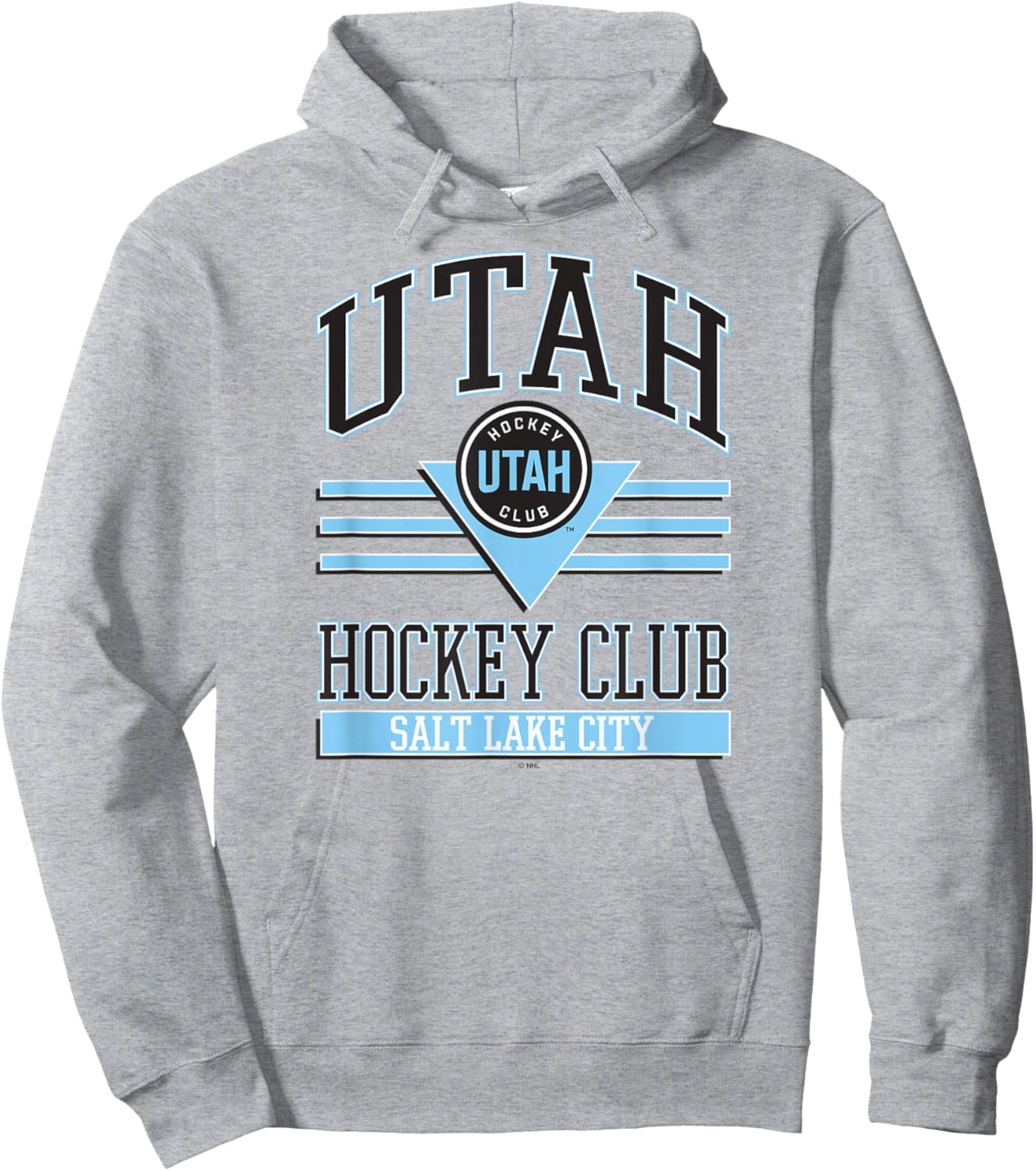 Utah Hockey Club Heather Gray Officially Licensed Hoodie - Hoodie | Ash