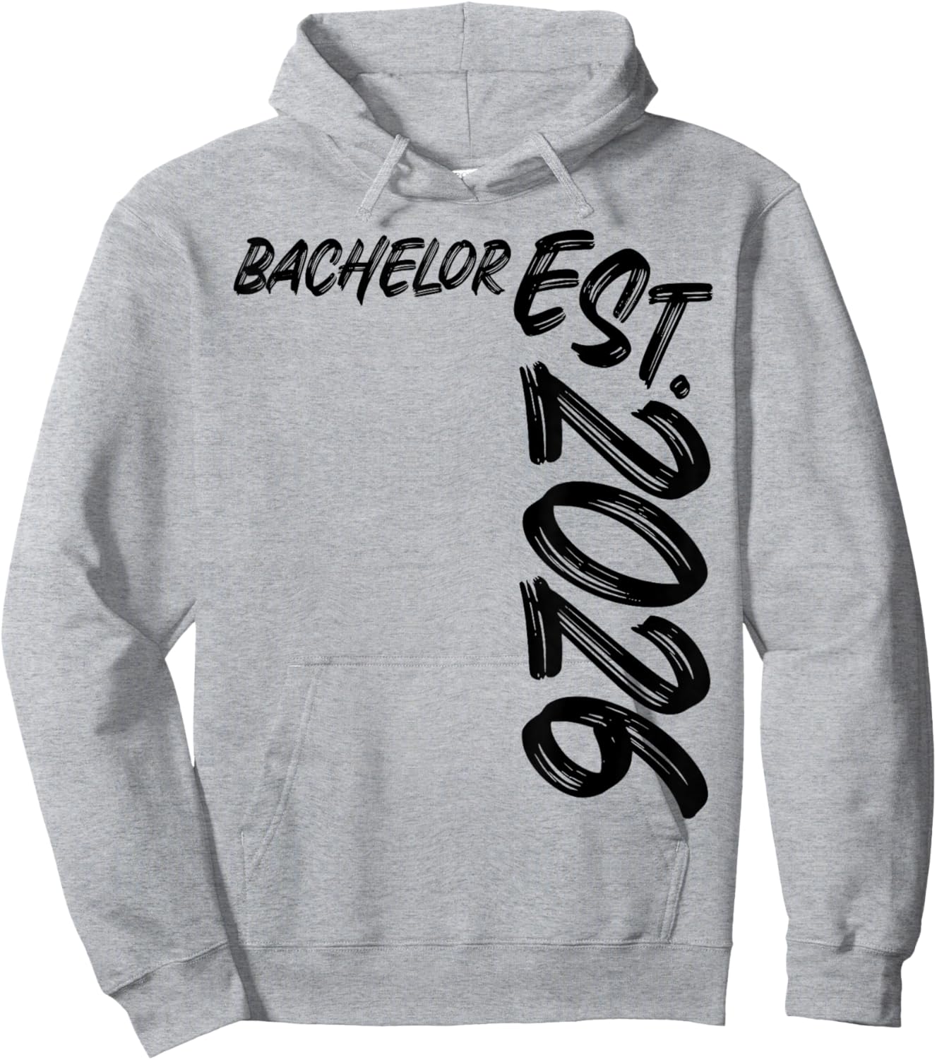 Bachelor Est. 2026 Graduation Study Exam Passed Hoodie - Hoodie | Ash