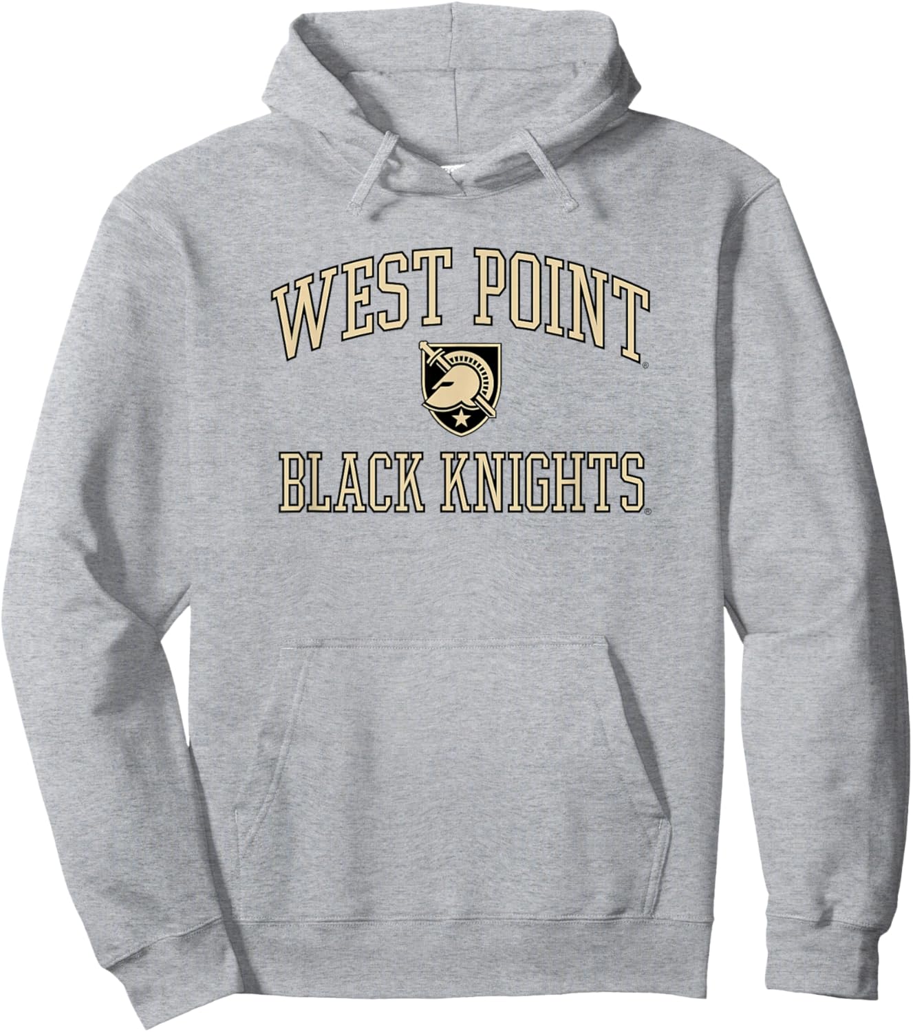 Army Black Knights West Point Icon Logo Officially Licensed Hoodie - Hoodie | Ash