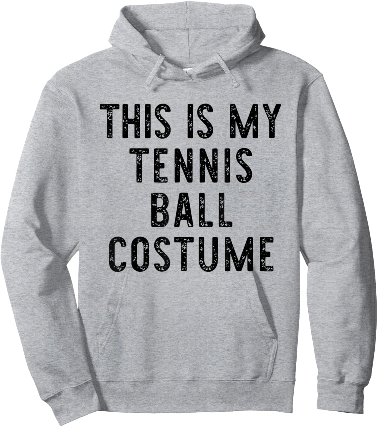 This is My Tennis Ball Costume Halloween Easy Kids Adult Hoodie - Hoodie | Ash