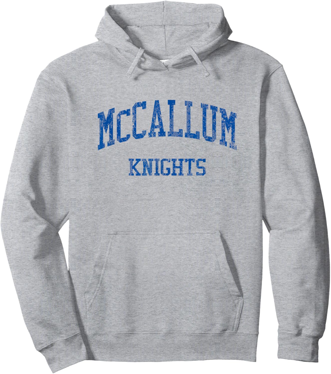 McCallum High School HS Austin TX Vintage Sports Hoodie - Hoodie | Ash