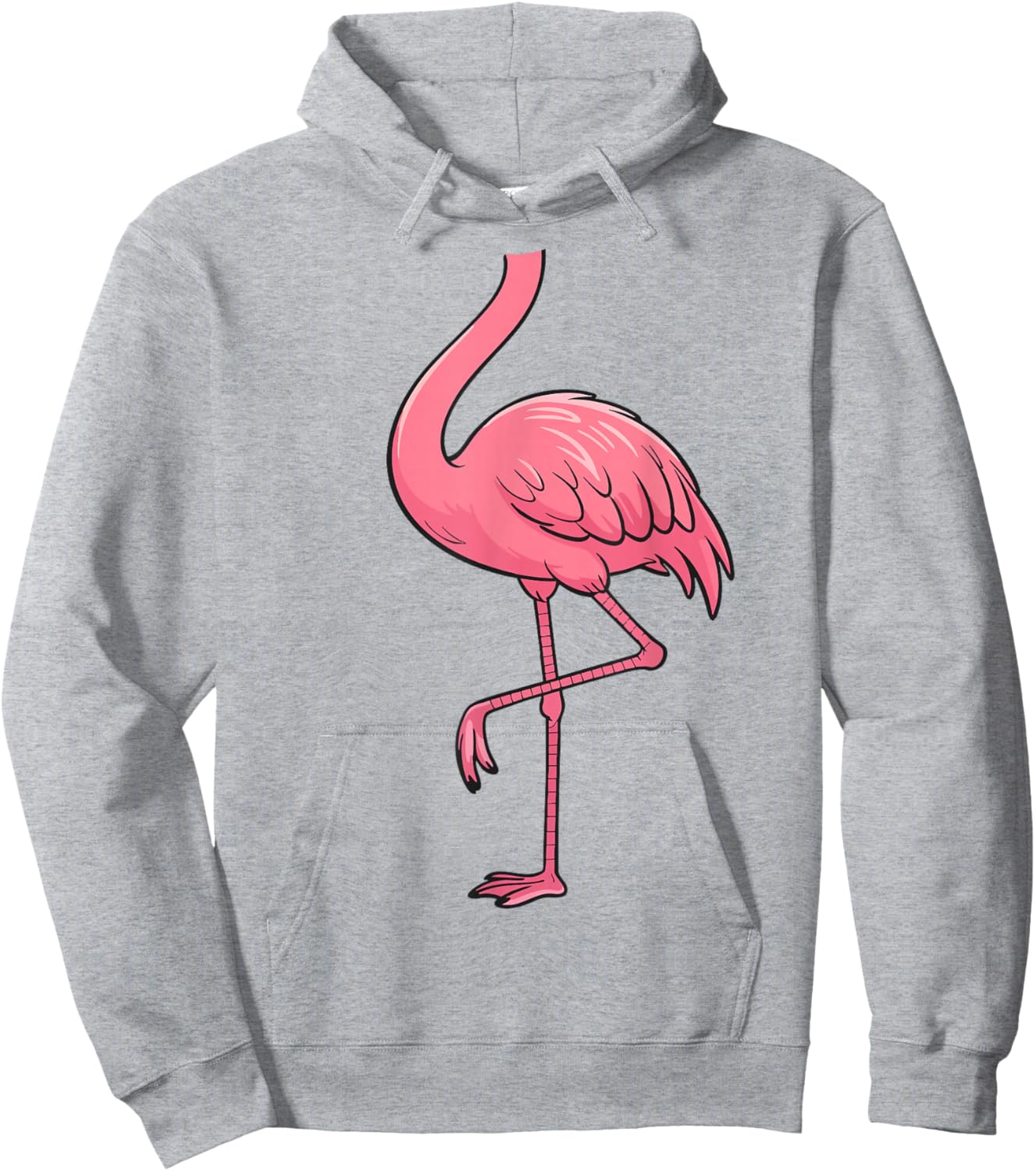 Flamingo Shirt Adult Men Women Kids Pink Flamingo Costume Hoodie - Hoodie | Ash