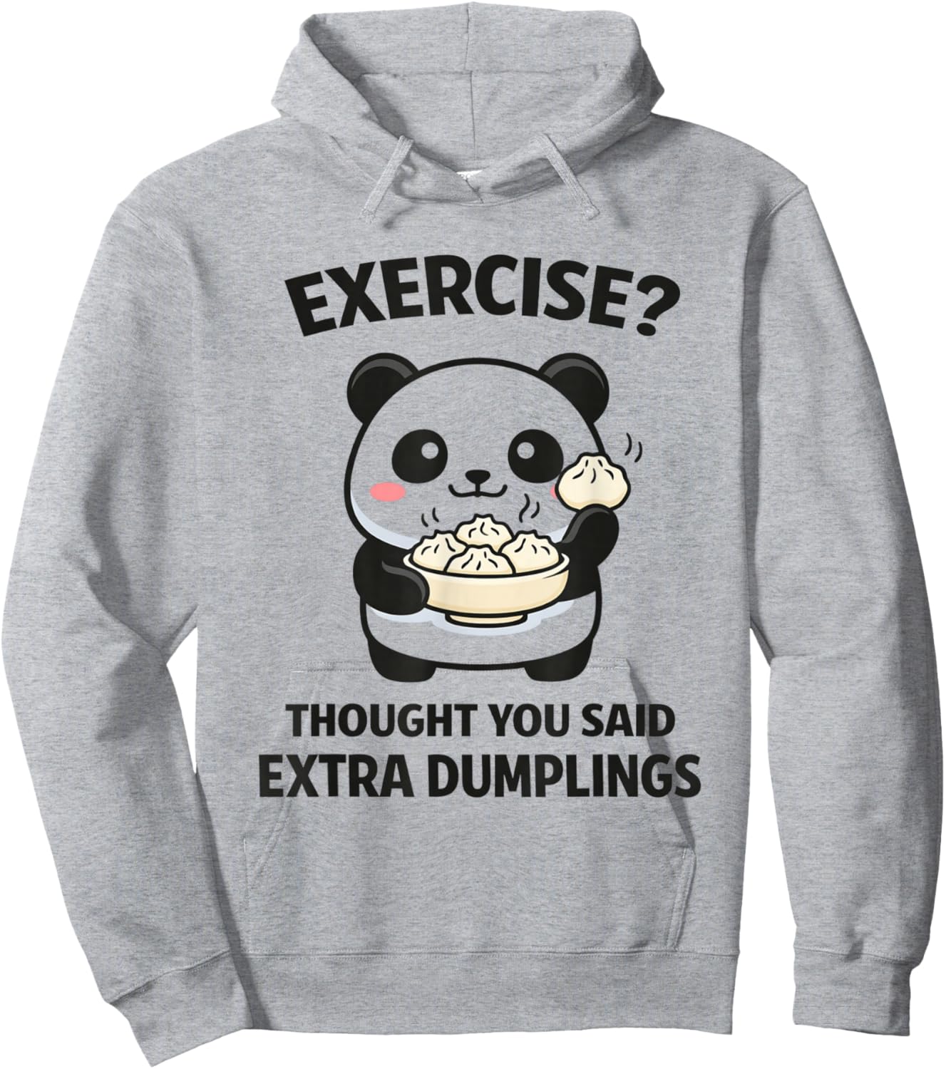 Extra Dumplings Please Potstickers Pan Fried Bao Dumplings Hoodie - Hoodie | Ash